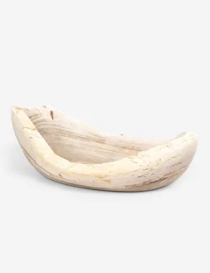 Noki Petrified Wood Bowl Lulu and Georgia