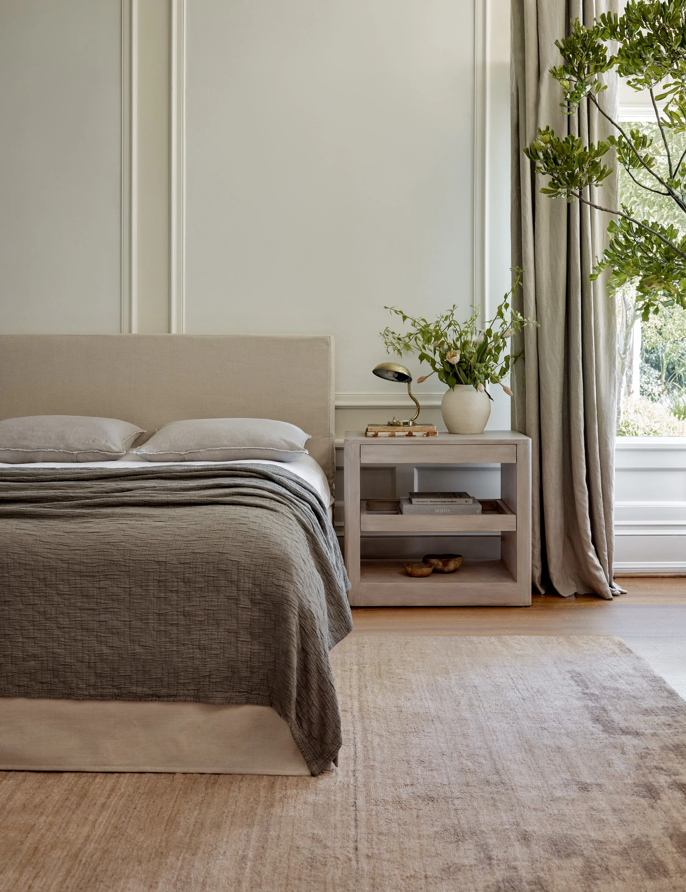 Ojai Cotton Matelassé Coverlet by Pom Pom at Home Lulu and Georgia