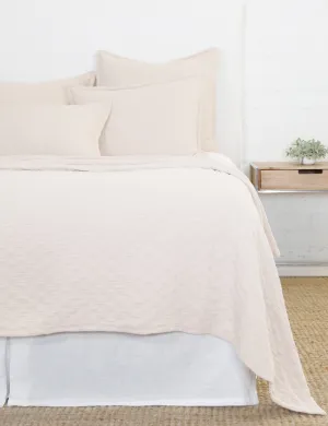 Ojai Cotton Matelassé Coverlet by Pom Pom at Home Lulu and Georgia