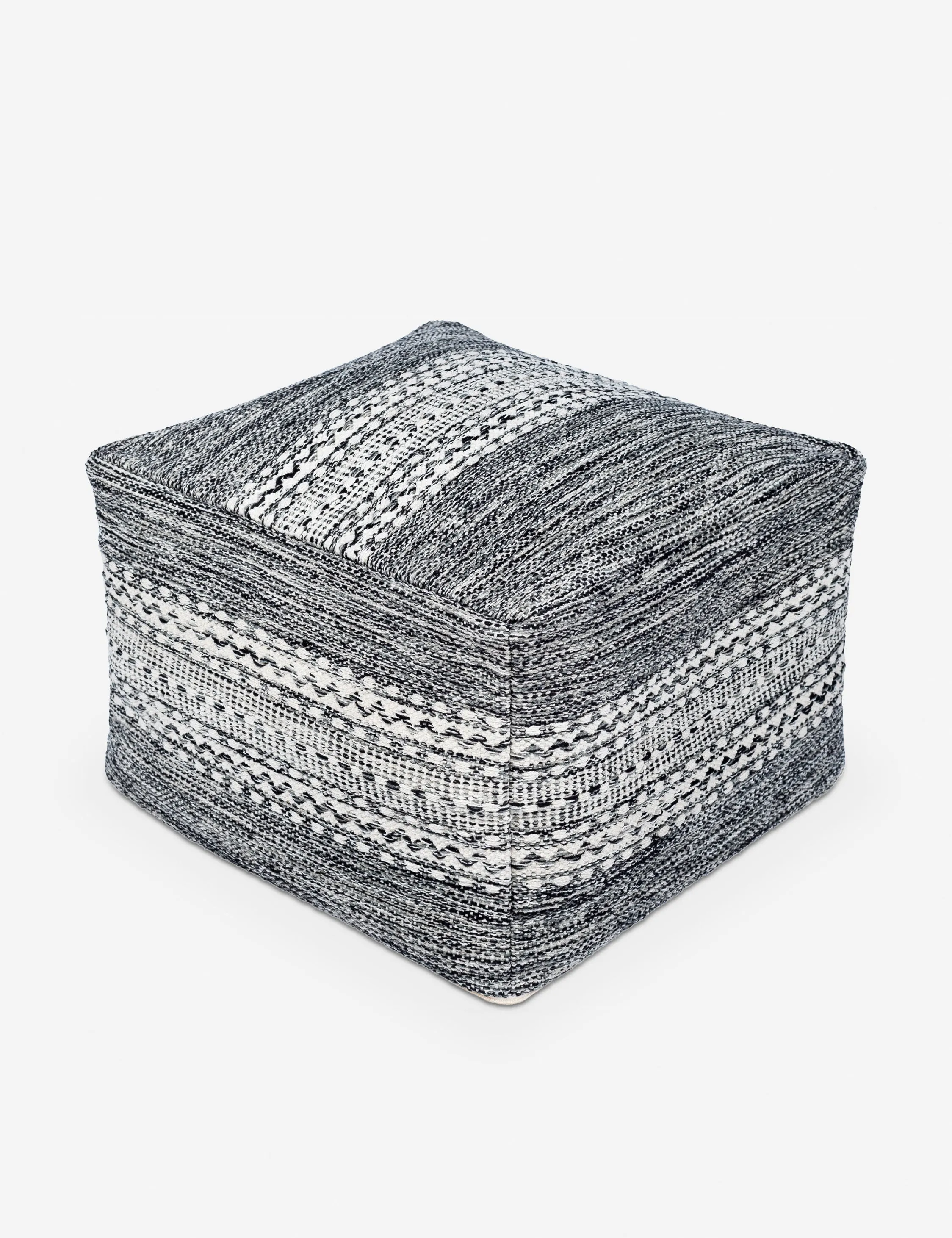 Orev Square Pouf Lulu and Georgia