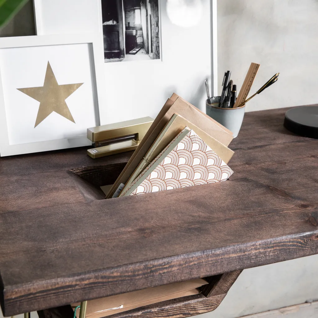 Ouseburn Desk With Storage Funky Chunky
