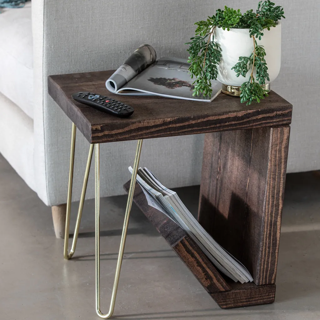 Ouseburn Side Table With Storage Funky Chunky