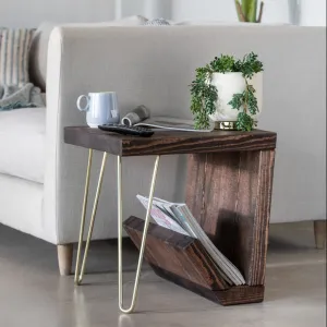 Ouseburn Side Table With Storage Funky Chunky