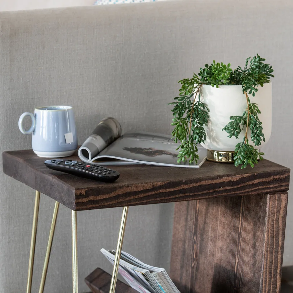Ouseburn Side Table With Storage Funky Chunky