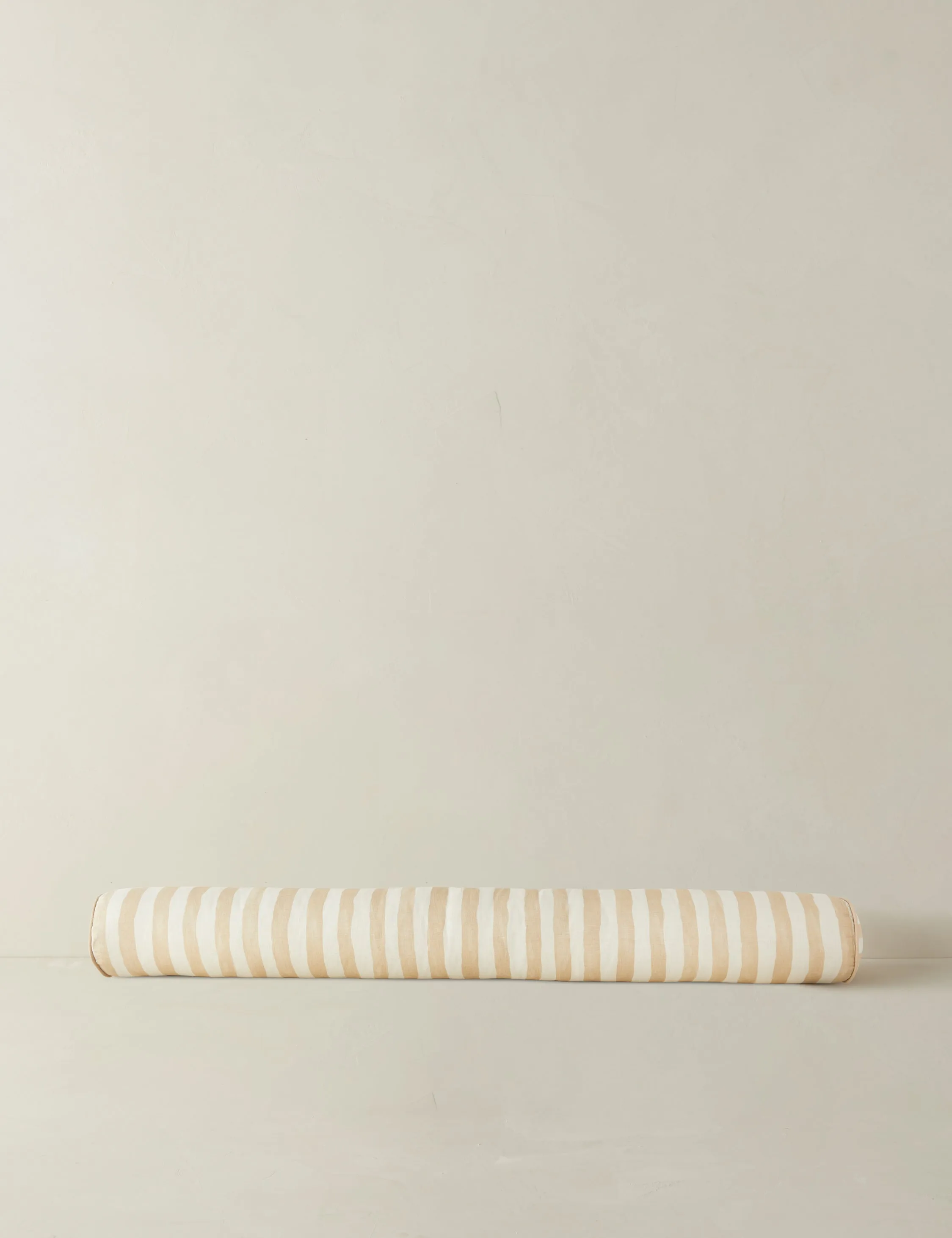 Painterly Stripe Linen Long Bolster Pillow by Sarah Sherman Samuel Lulu and Georgia