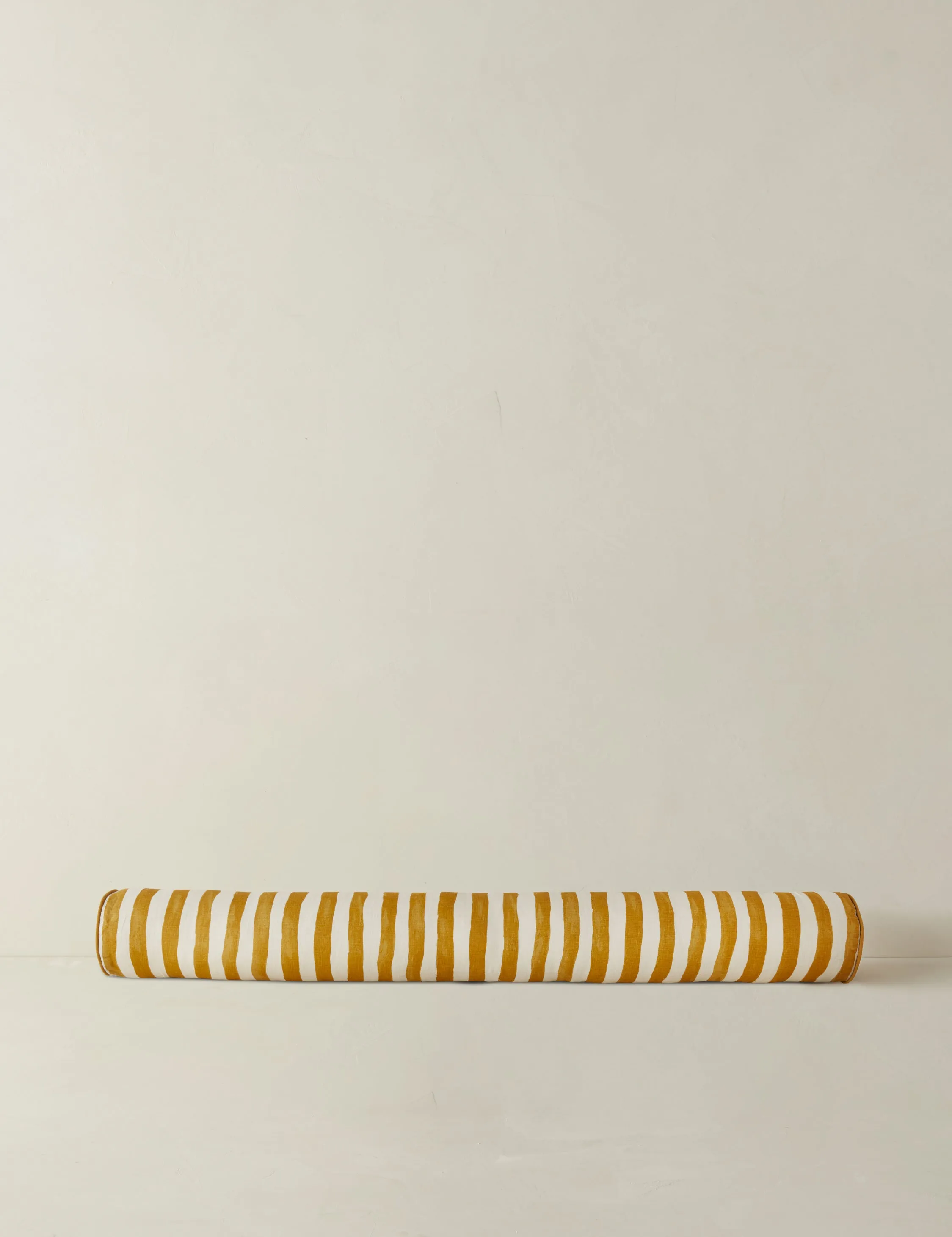 Painterly Stripe Linen Long Bolster Pillow by Sarah Sherman Samuel Lulu and Georgia