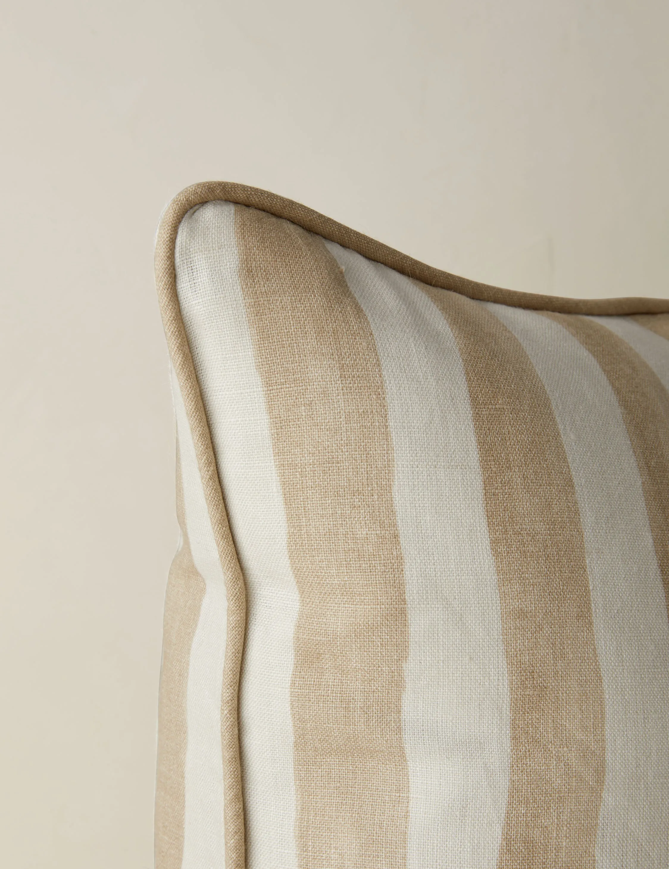 Painterly Stripe Linen Pillow by Sarah Sherman Samuel Lulu and Georgia