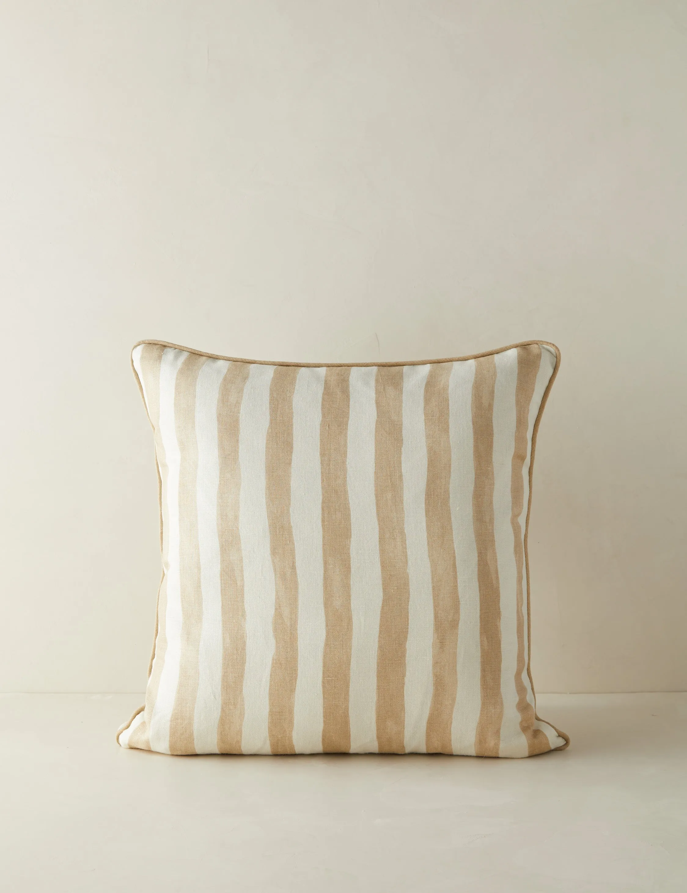 Painterly Stripe Linen Pillow by Sarah Sherman Samuel Lulu and Georgia