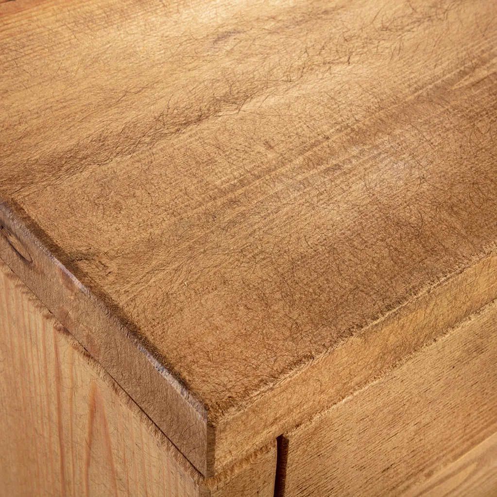 Pandon TV Stand 2 Drawers Funky Chunky