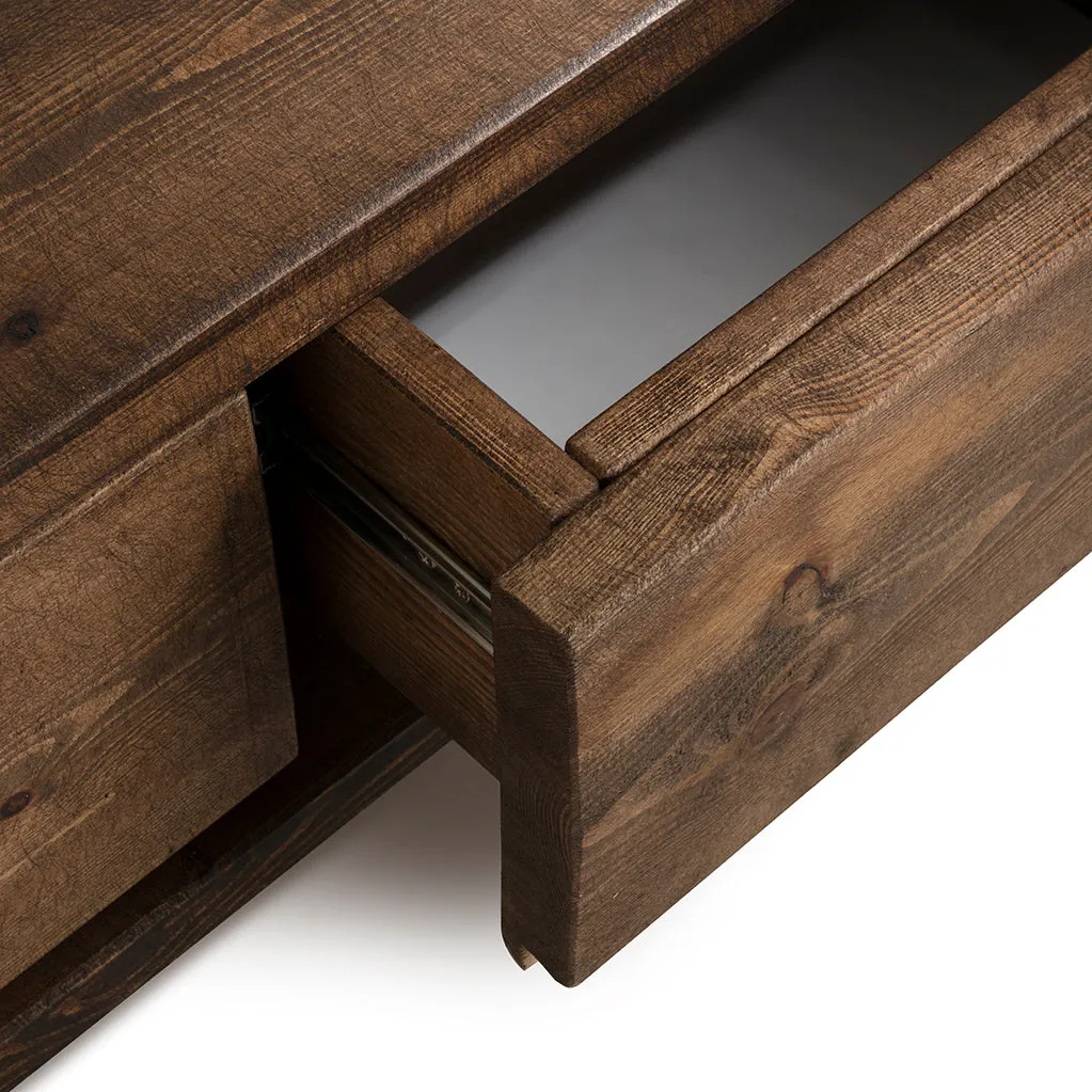 Pandon TV Stand 4 Drawers Funky Chunky