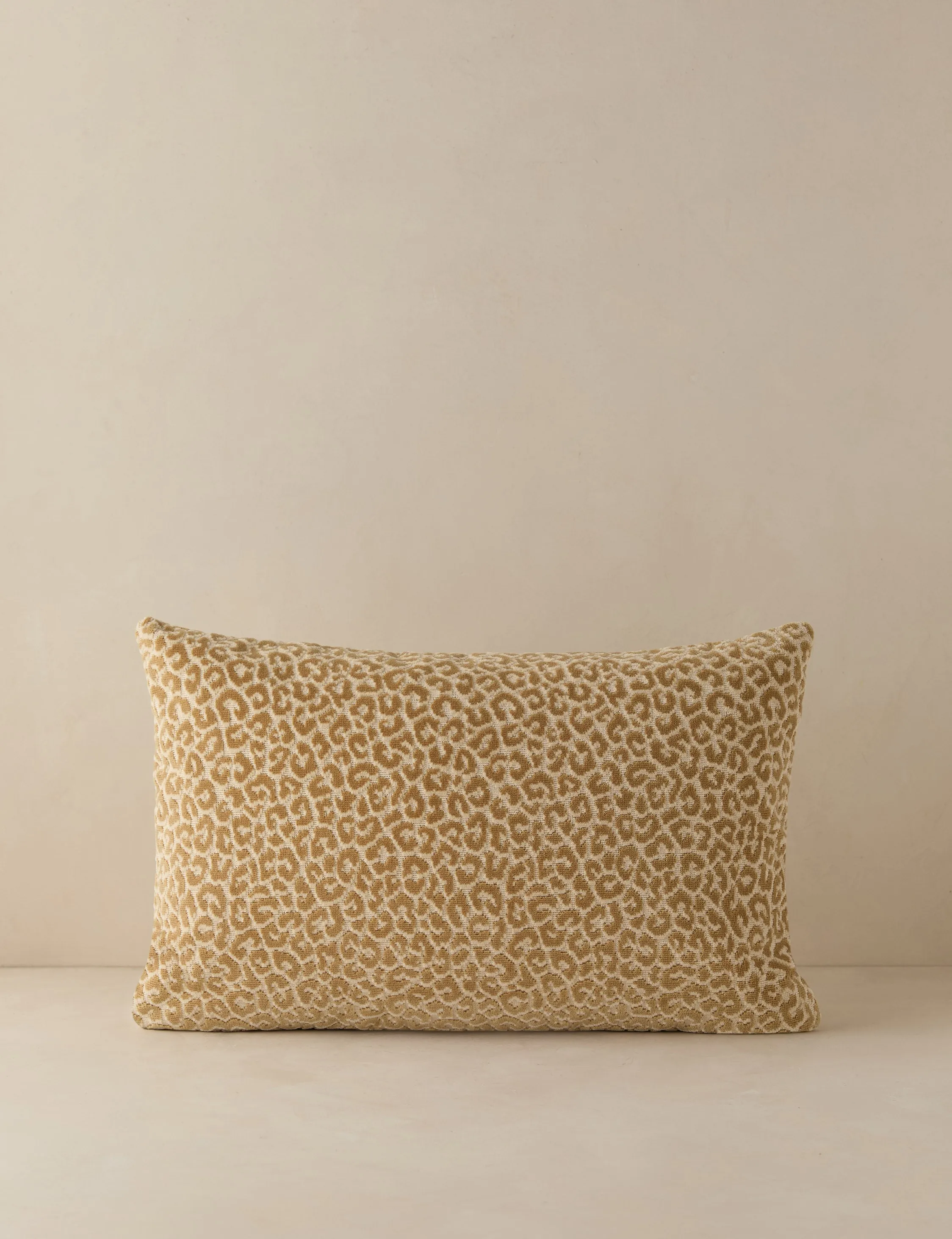 Panthera Velvet Lumbar Pillow by Scalamandre Lulu and Georgia