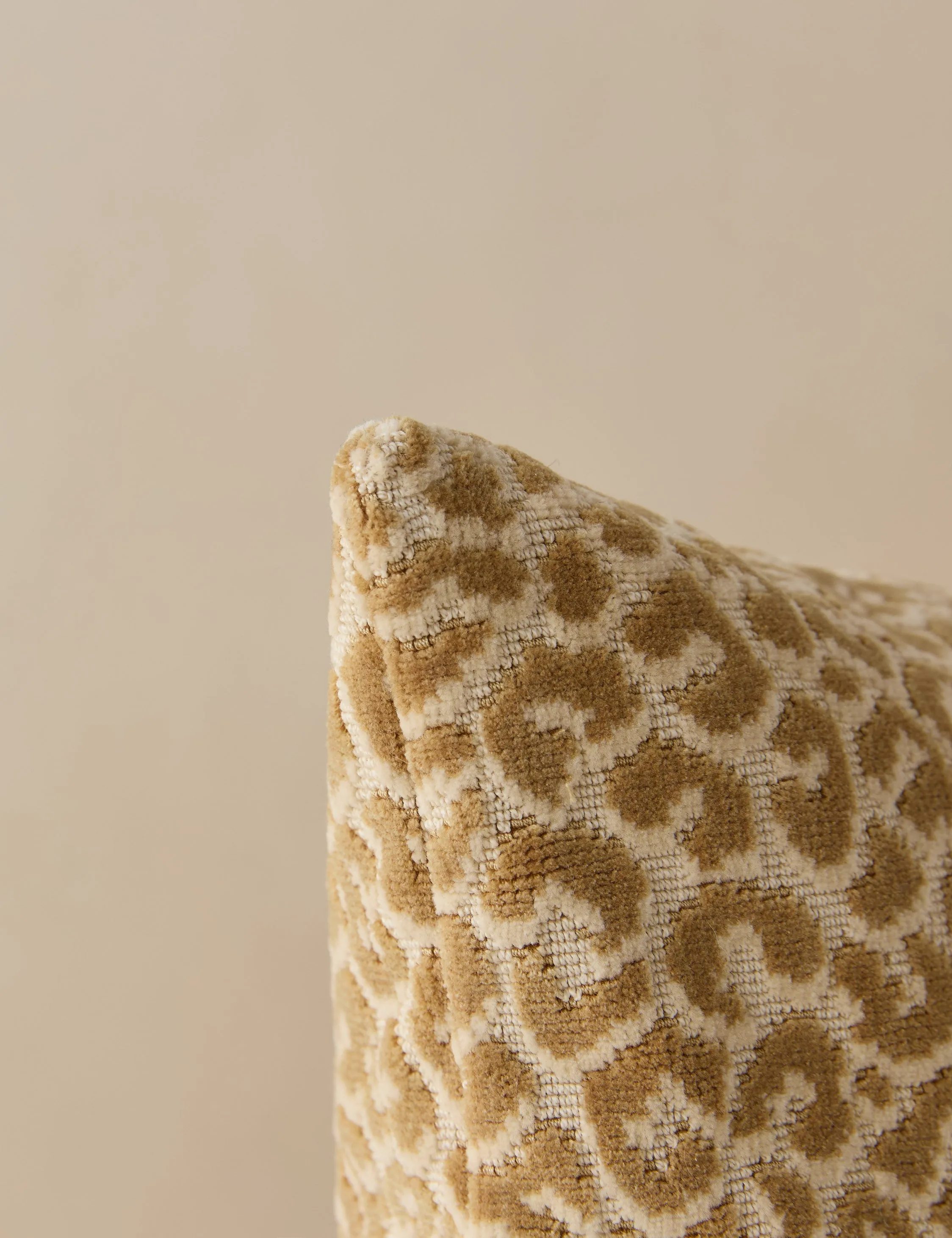 Panthera Velvet Lumbar Pillow by Scalamandre Lulu and Georgia