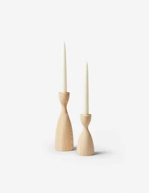 Pantry Candlestick by Farmhouse Pottery Lulu and Georgia