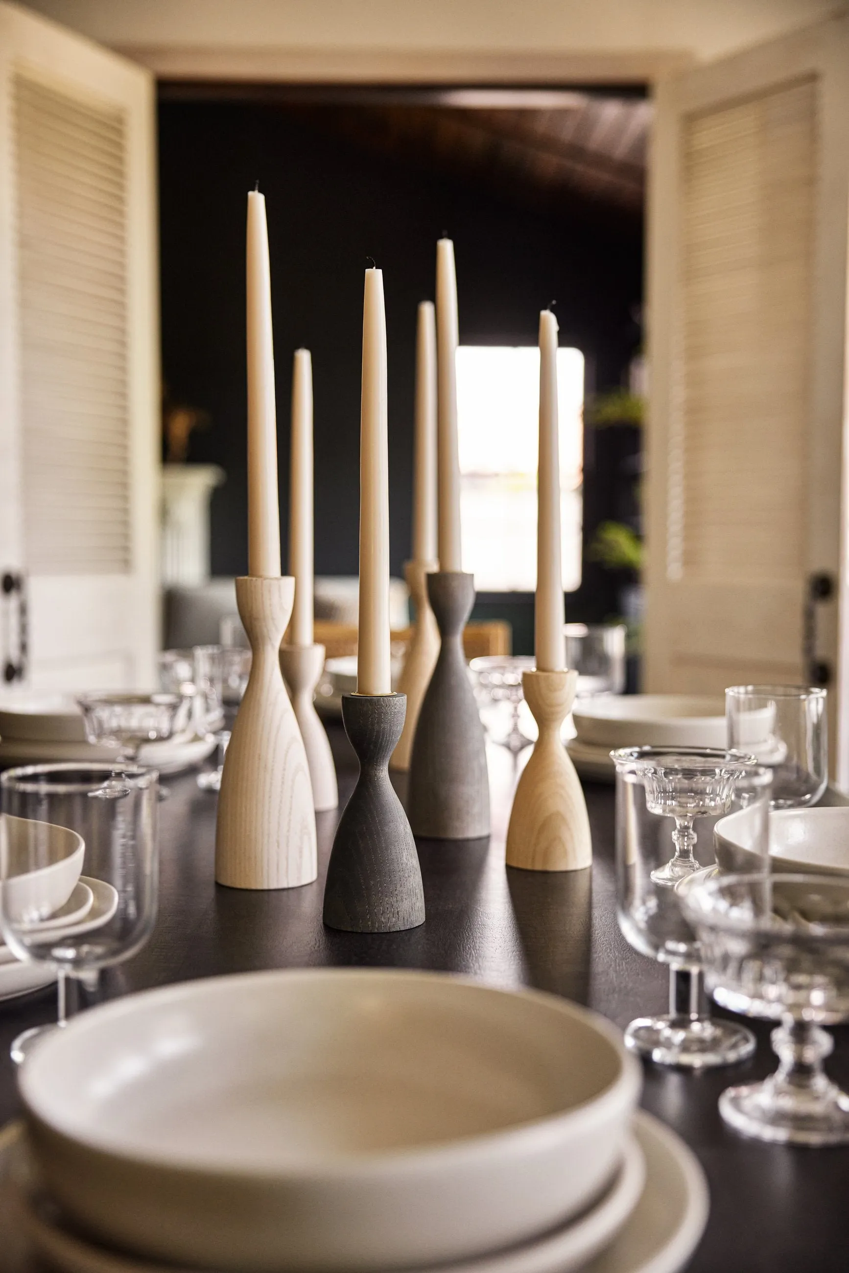 Pantry Candlestick by Farmhouse Pottery Lulu and Georgia