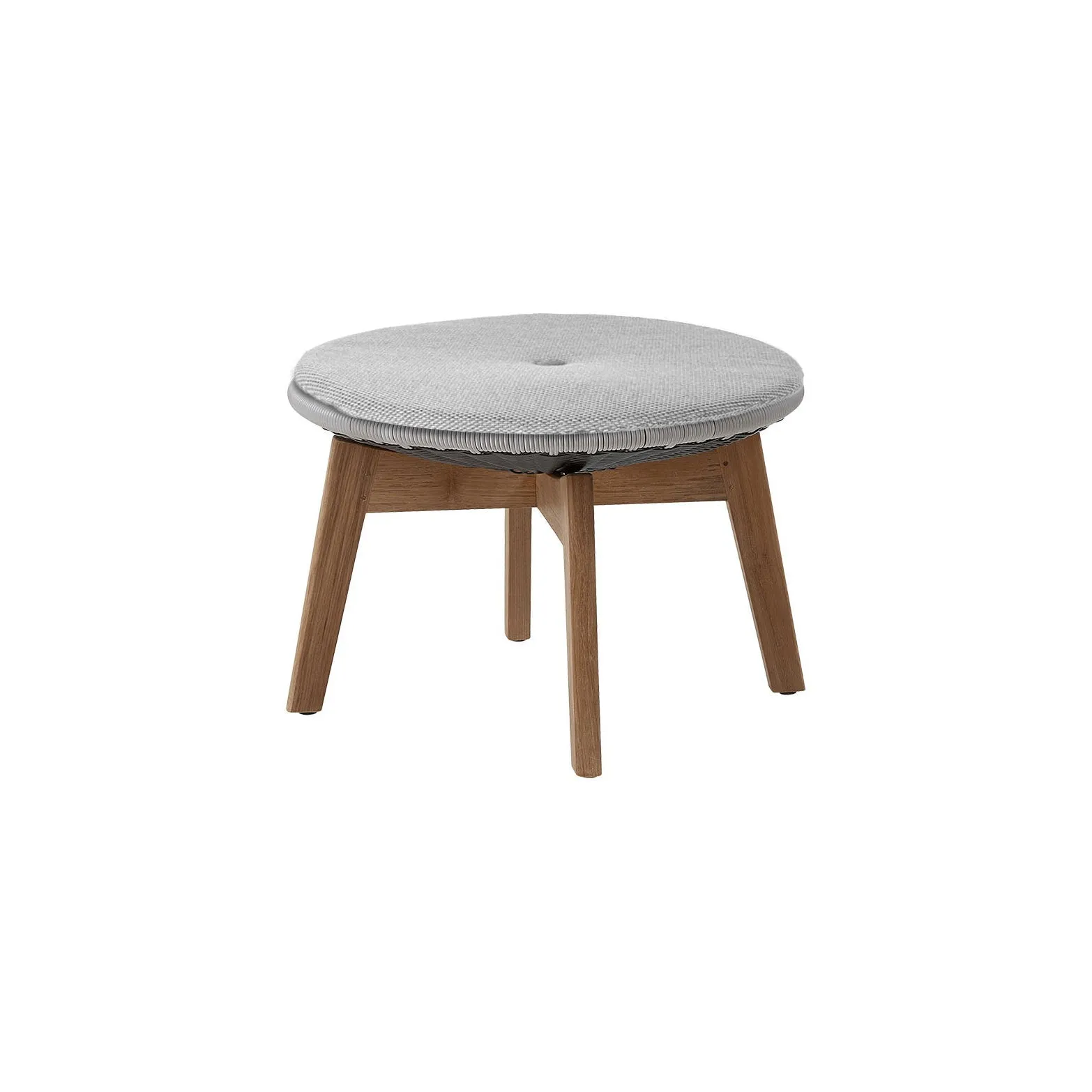 Peacock Outdoor Footstool/Side Table