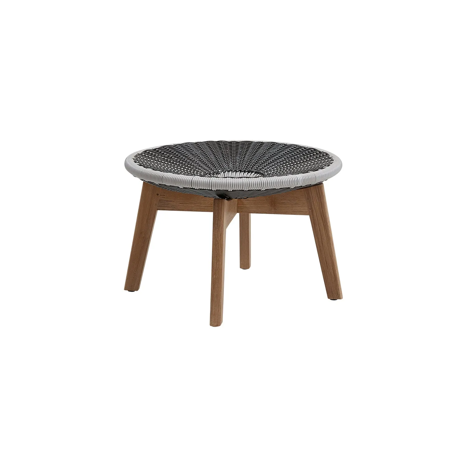 Peacock Outdoor Footstool/Side Table