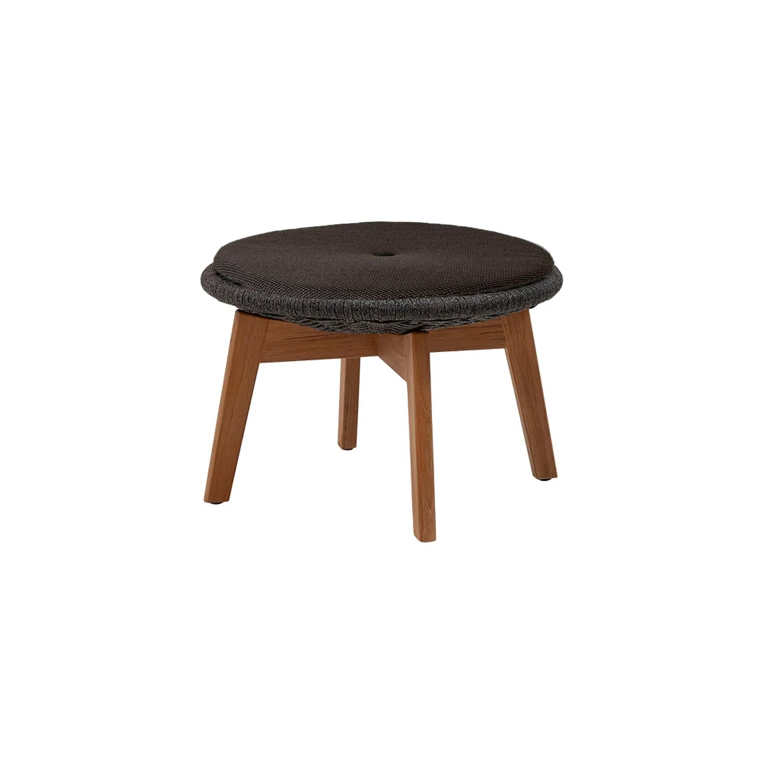 Peacock Outdoor Footstool/Side Table