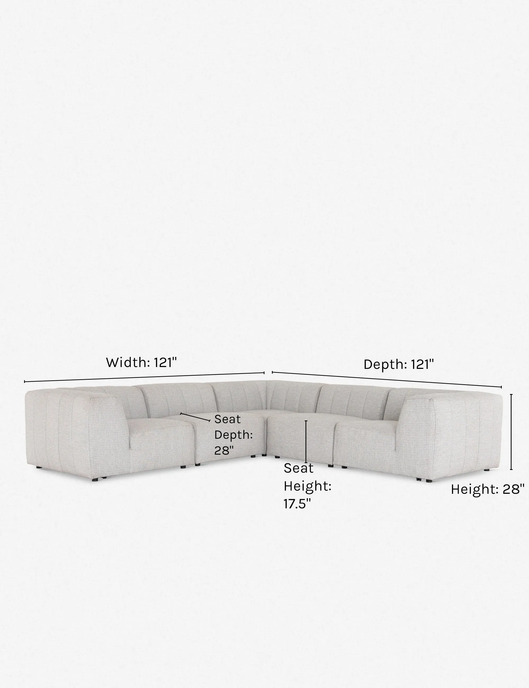 Phillipa Indoor / Outdoor Corner Sectional Sofa Lulu and Georgia