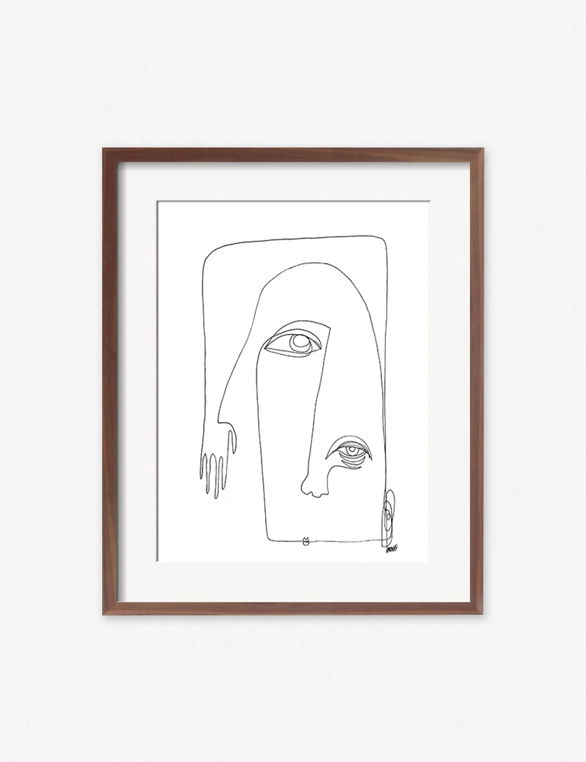 Picasso Print by Damienne Merlina Lulu and Georgia