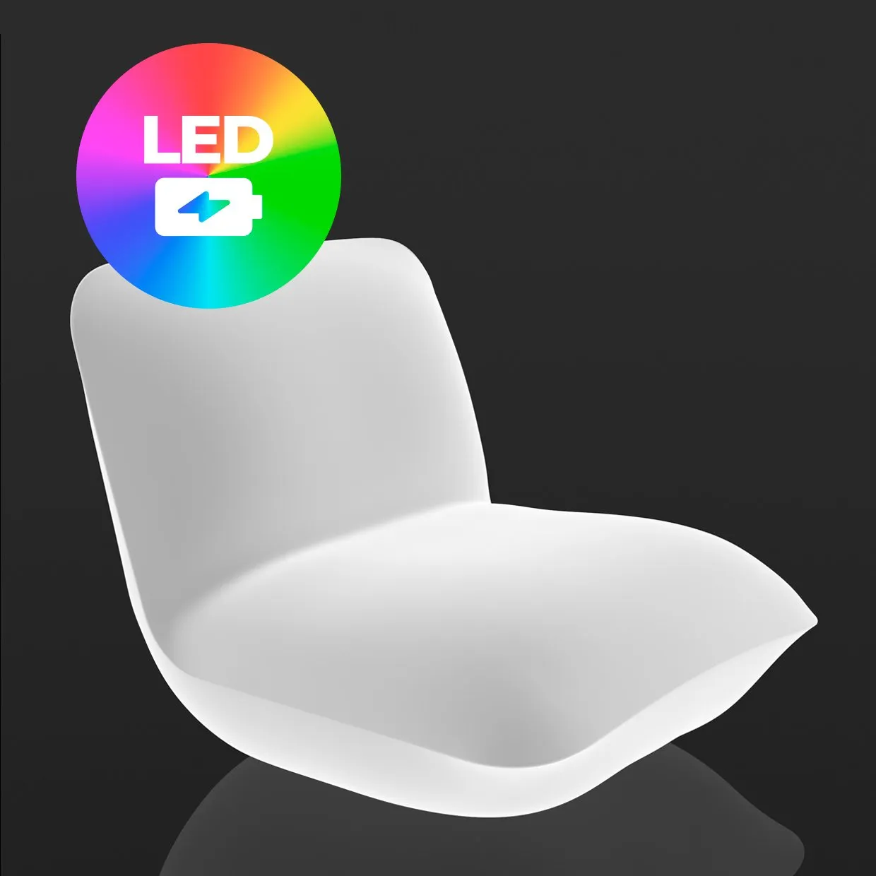 Pillow Illuminated Lounge Chair