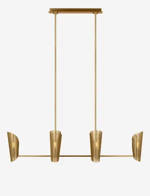 Plivot Linear Chandelier by Christiane Lemieux Lulu and Georgia