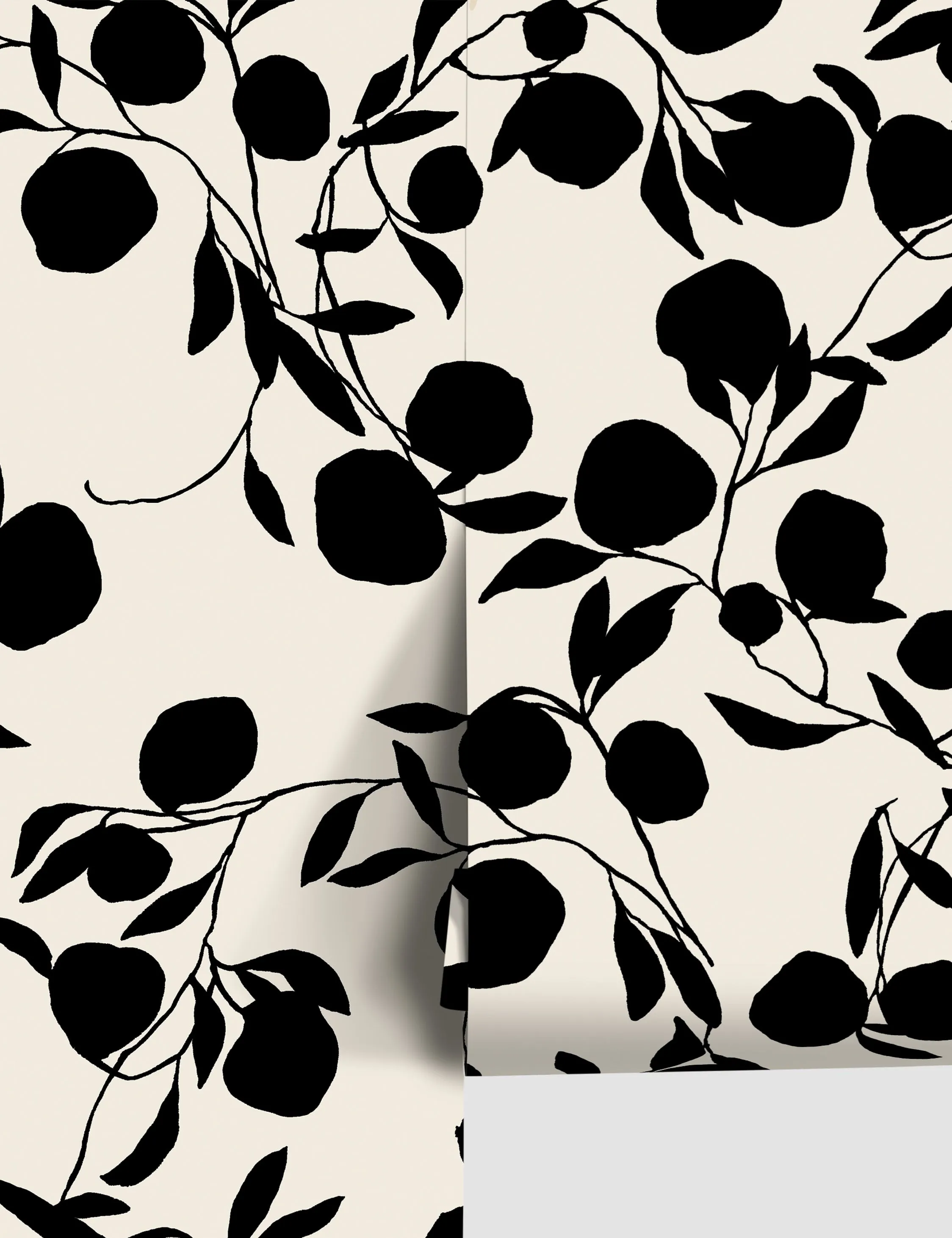 Pomegranate Wallpaper by Susan Hable Lulu and Georgia