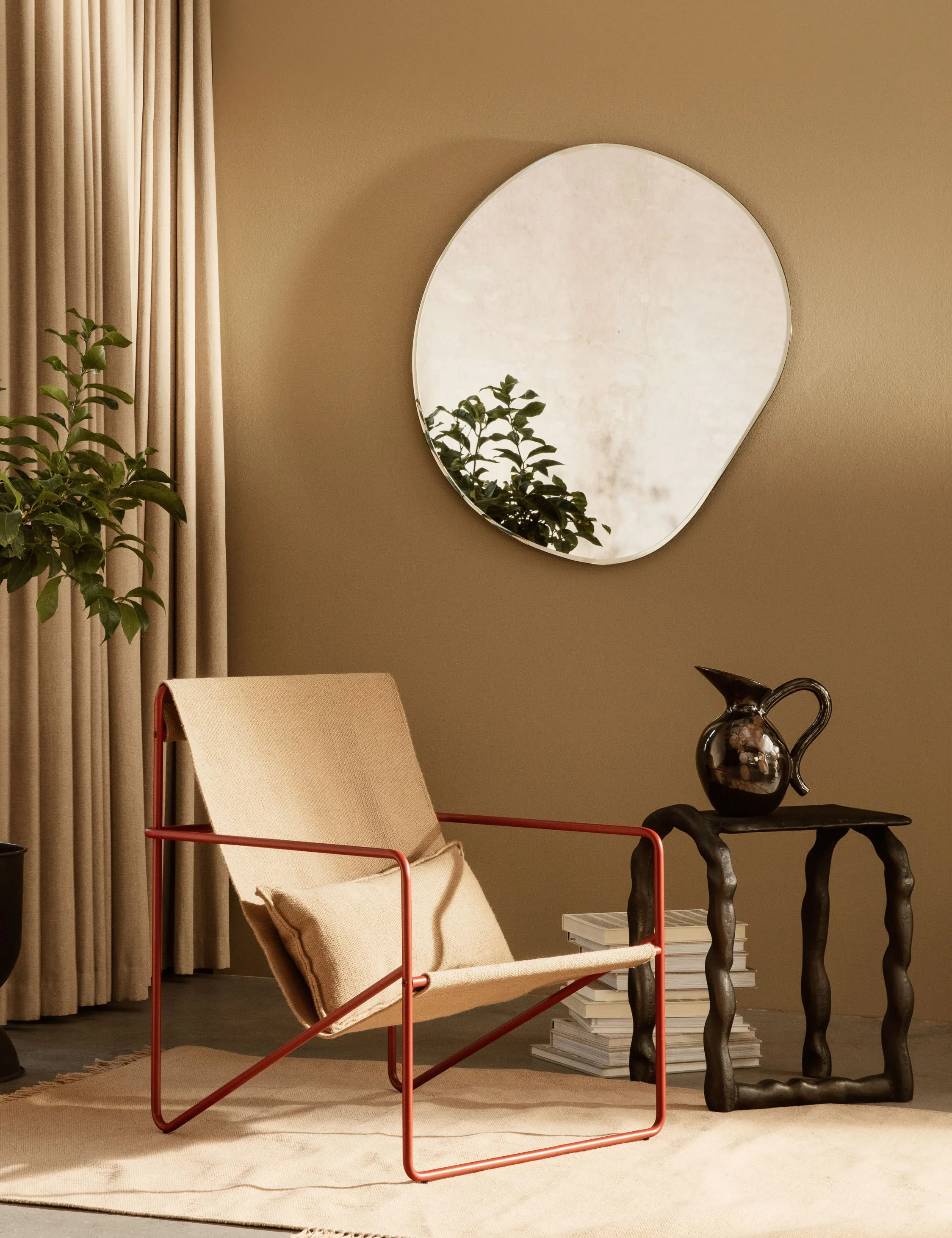 Pond Mirror by Ferm Living Lulu and Georgia