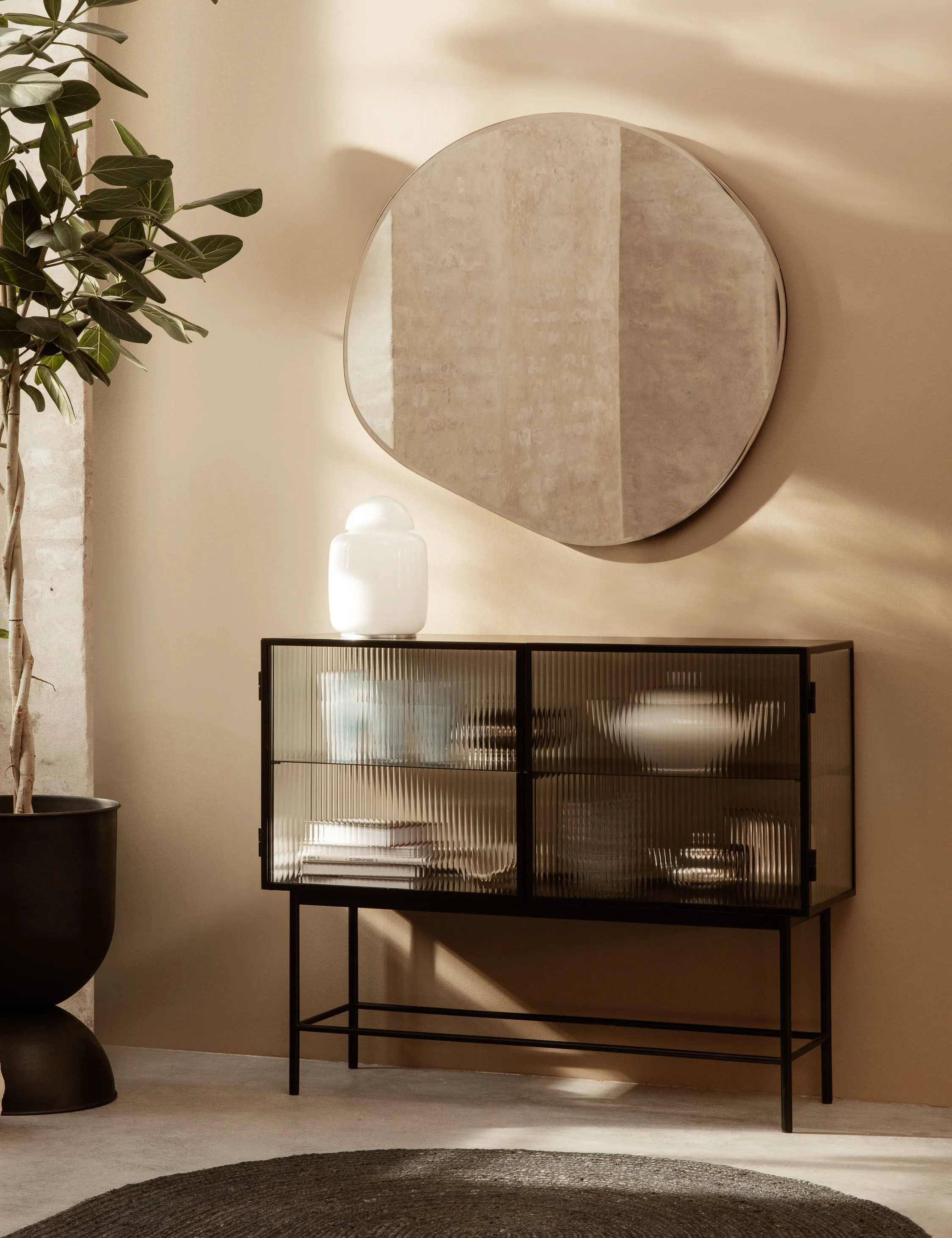 Pond Mirror by Ferm Living Lulu and Georgia