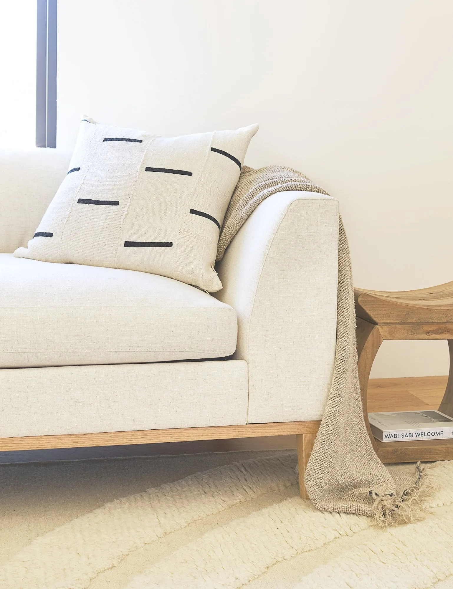 Rainey Mudcloth Pillow Lulu and Georgia