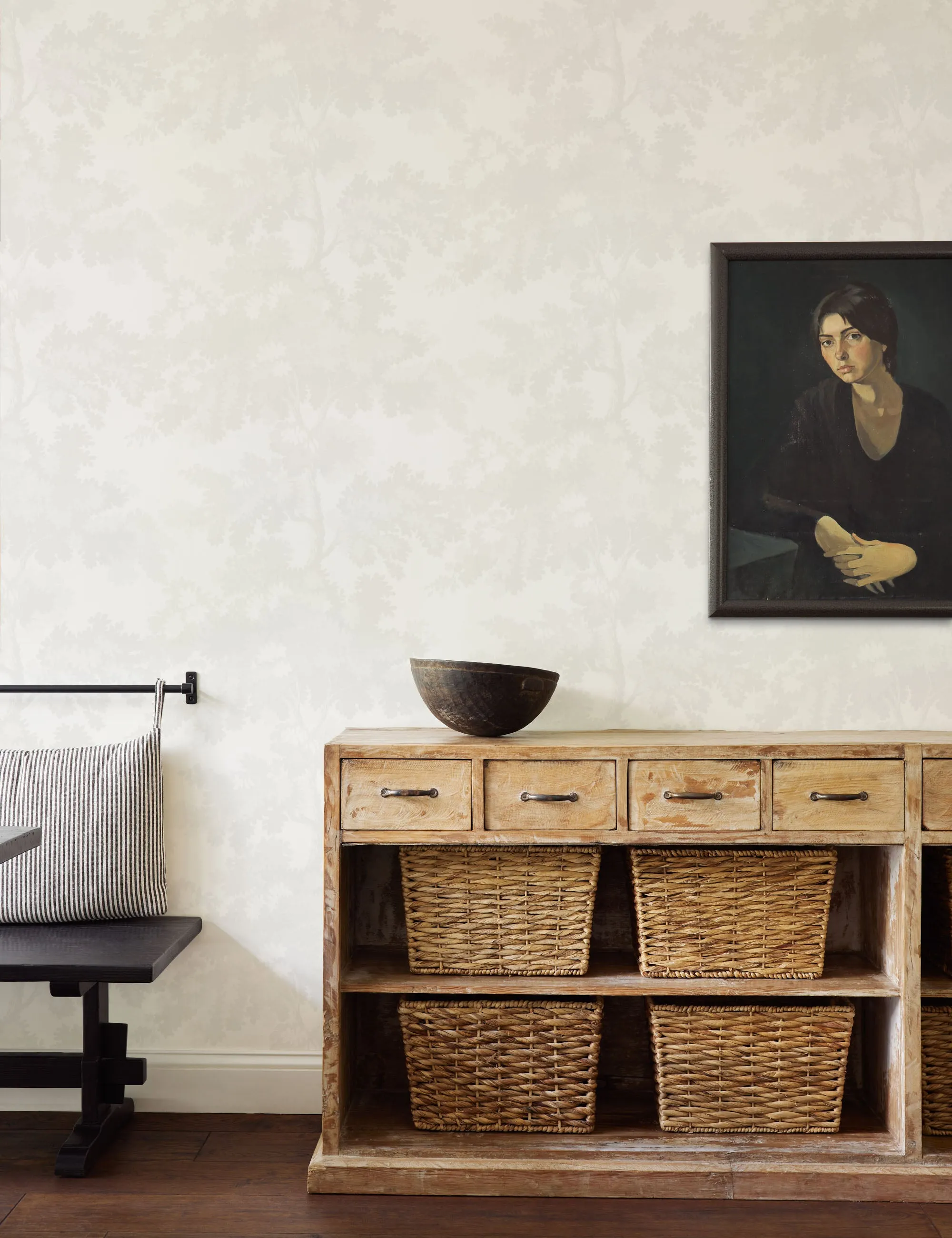 Raphael Wallpaper by Scalamandre Lulu and Georgia