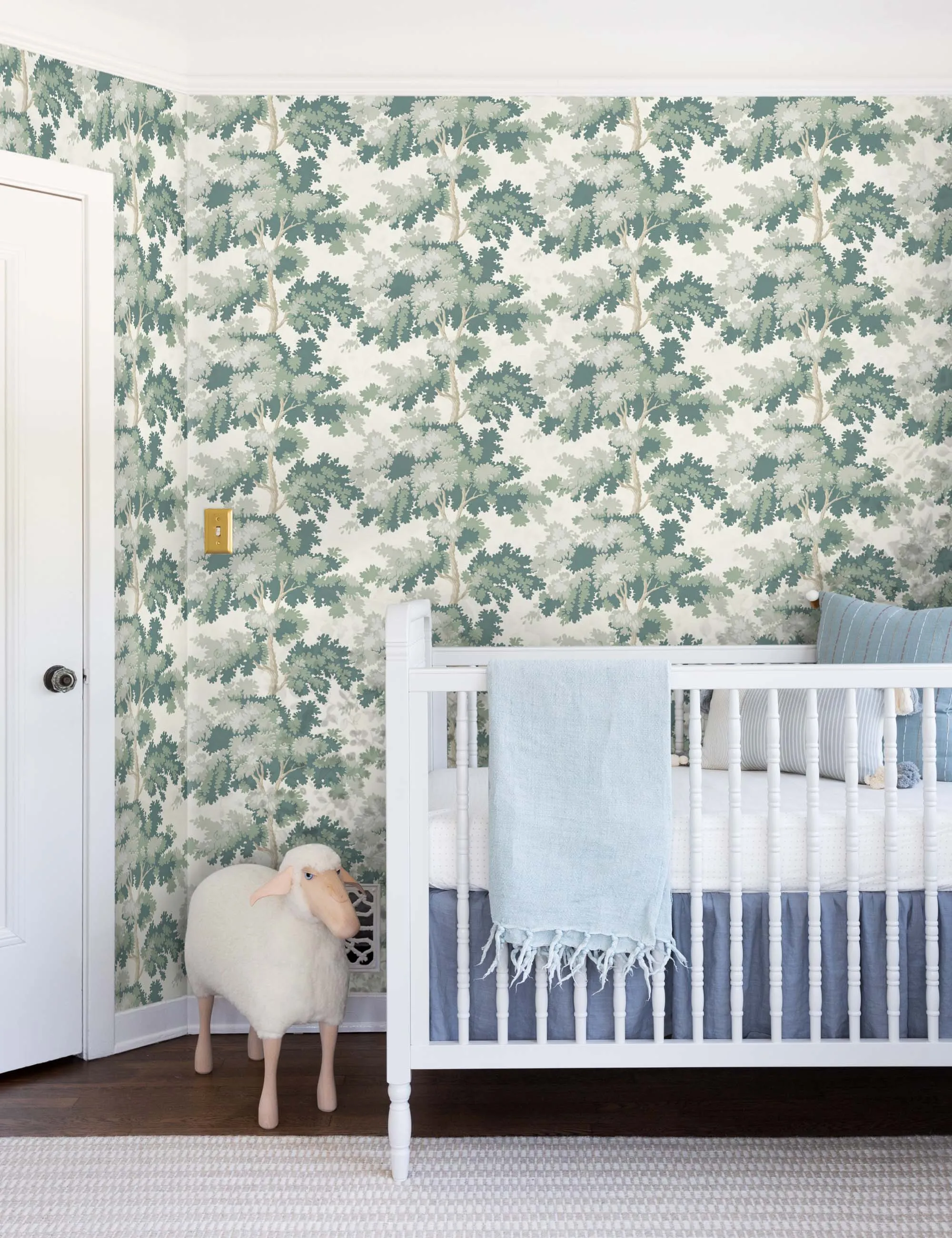 Raphael Wallpaper by Scalamandre Lulu and Georgia