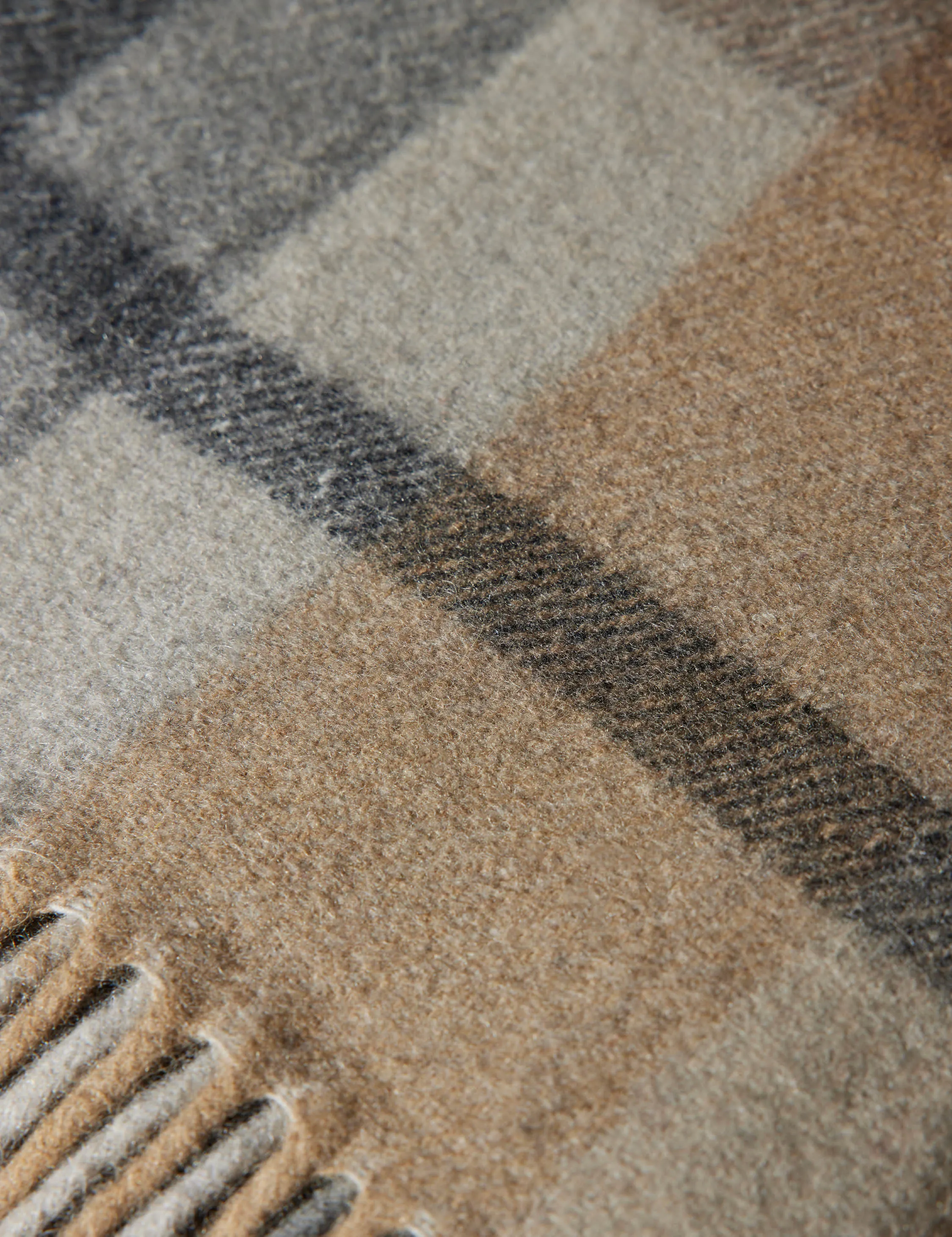 Recycled Wool Throw by Tartan Blanket Co Lulu and Georgia