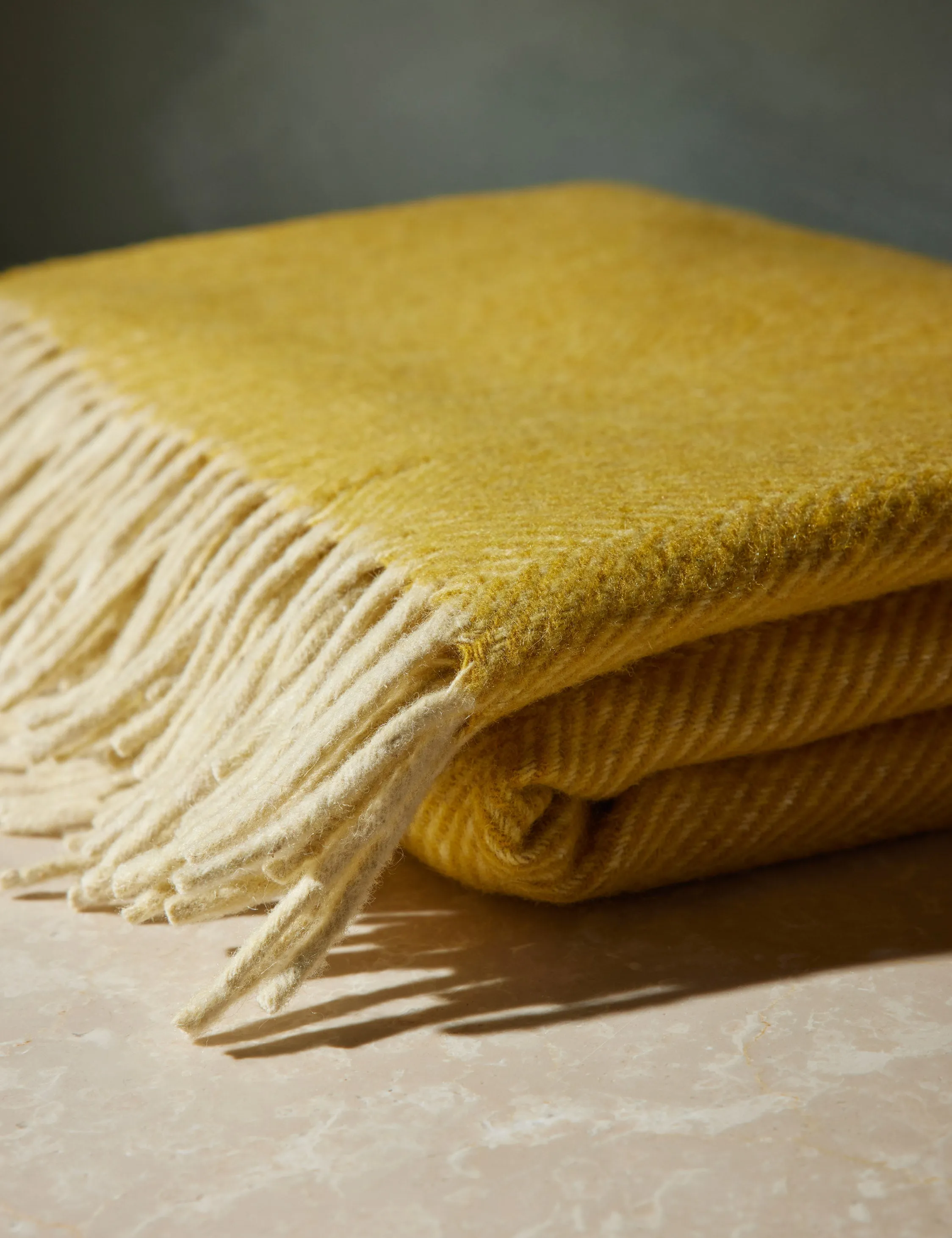Recycled Wool Throw by Tartan Blanket Co Lulu and Georgia