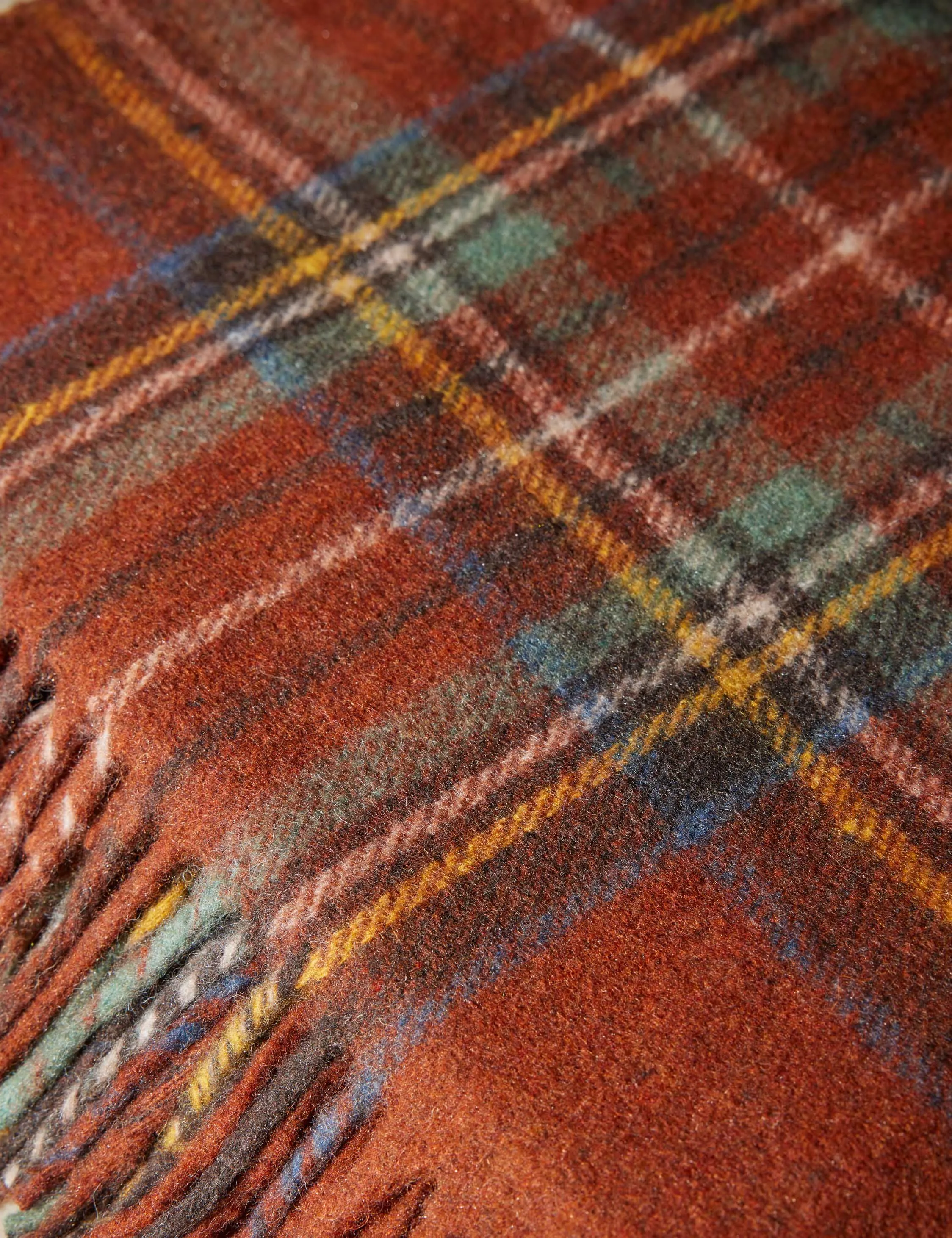 Recycled Wool Throw by Tartan Blanket Co Lulu and Georgia