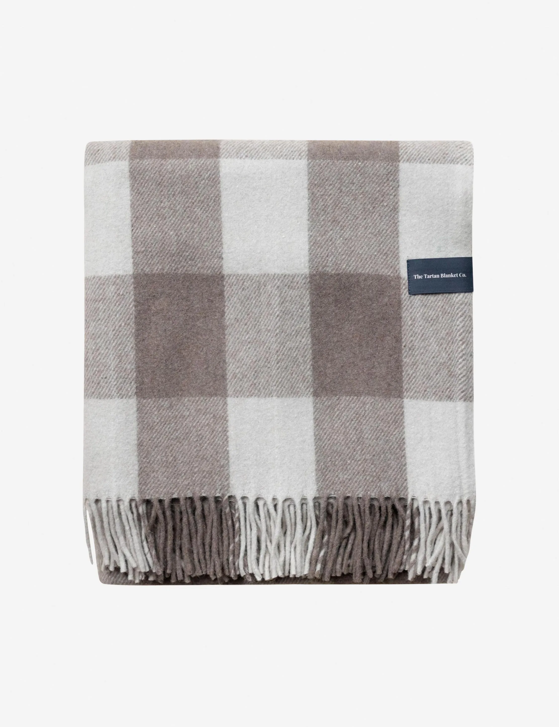Recycled Wool Throw by Tartan Blanket Co Lulu and Georgia