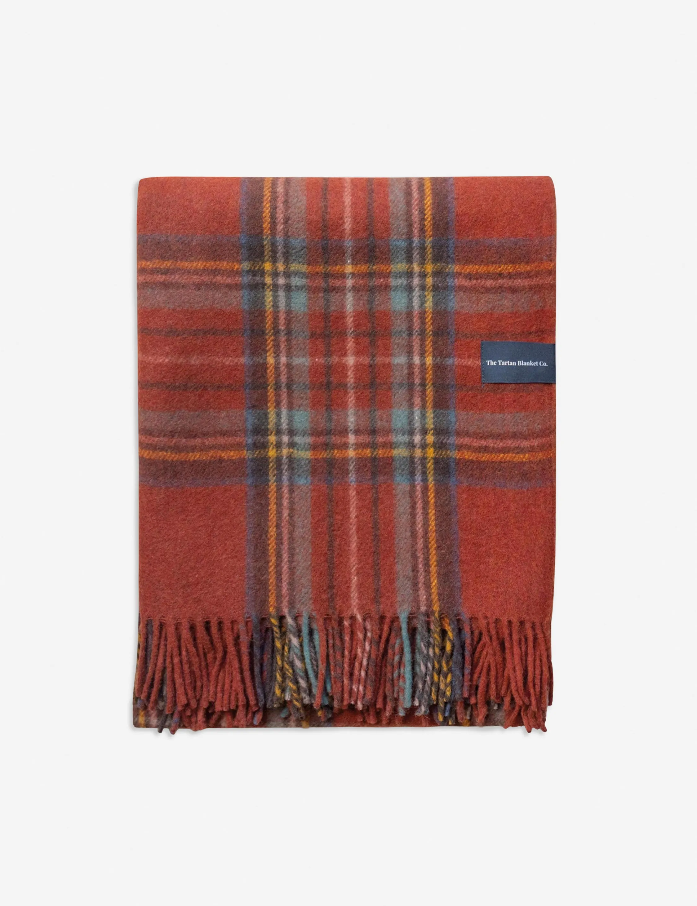 Recycled Wool Throw by Tartan Blanket Co Lulu and Georgia