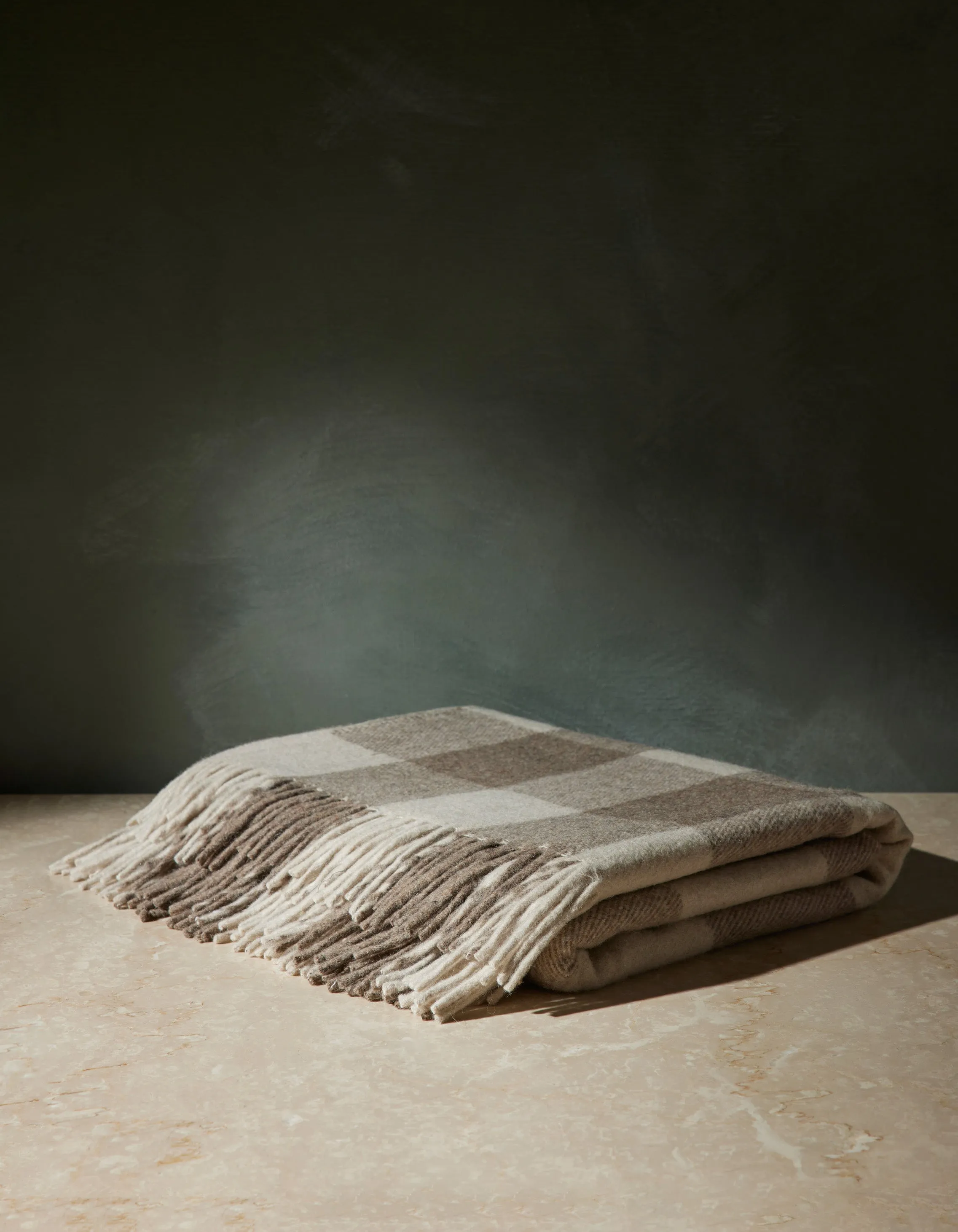 Recycled Wool Throw by Tartan Blanket Co Lulu and Georgia