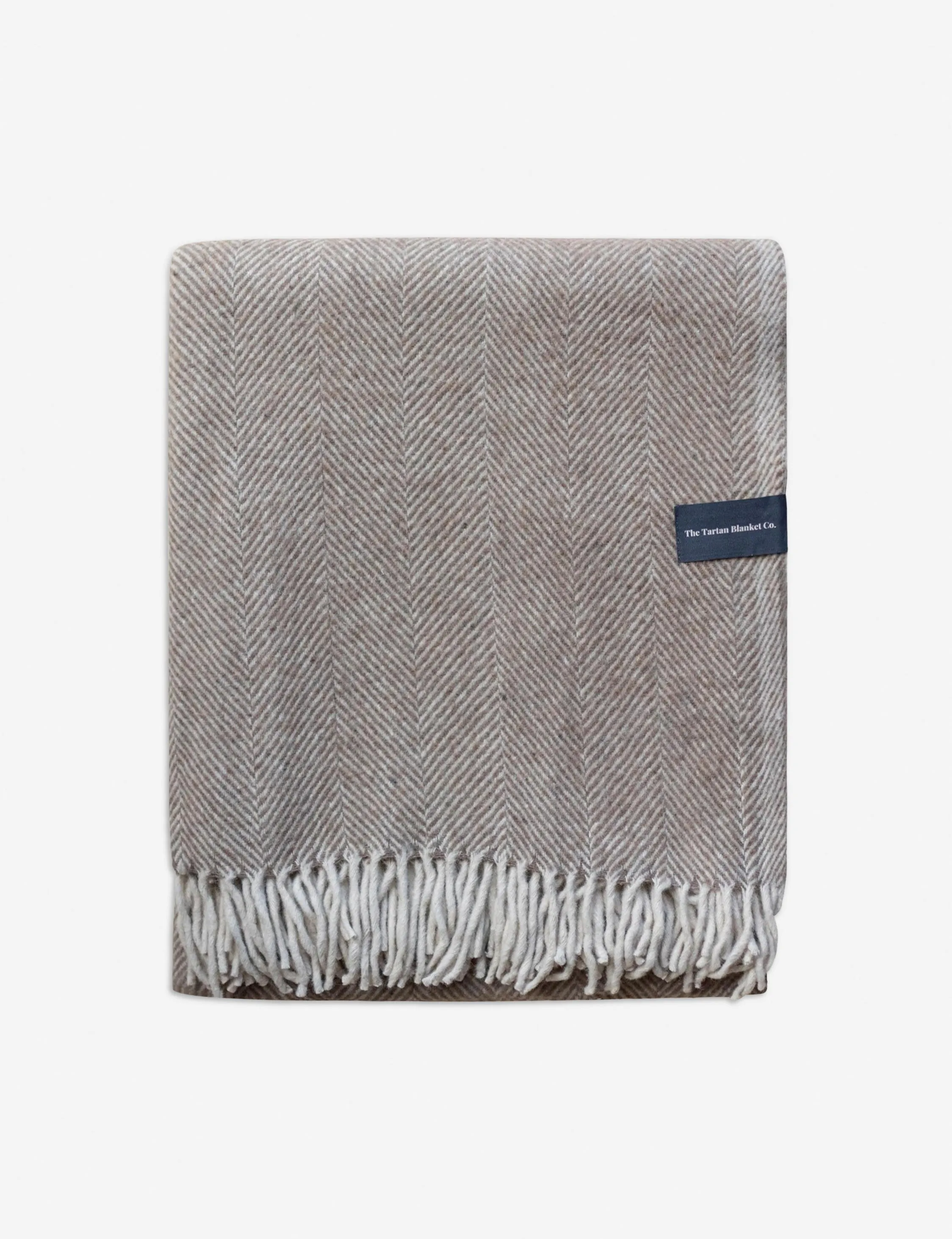 Recycled Wool Throw by Tartan Blanket Co Lulu and Georgia