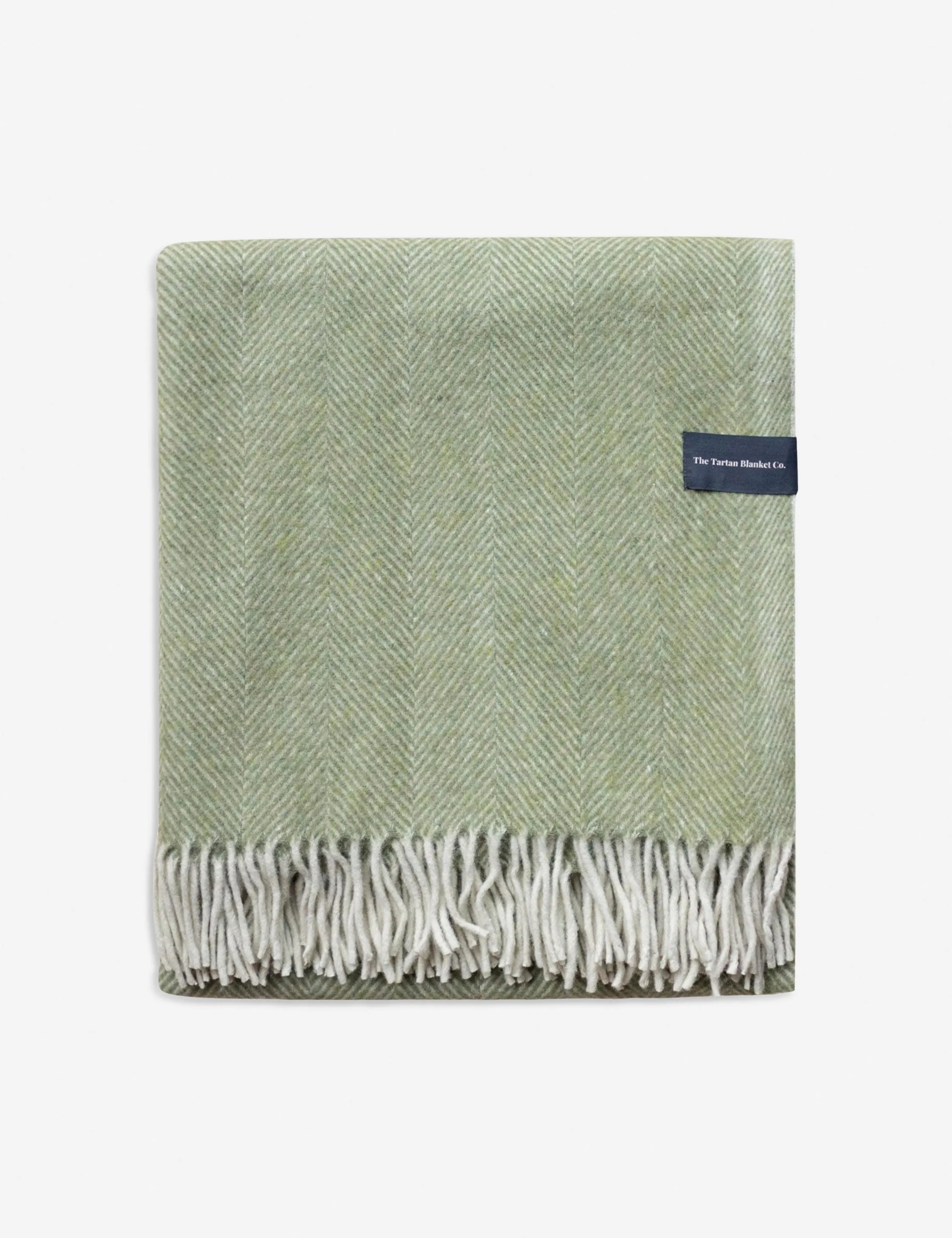 Recycled Wool Throw by Tartan Blanket Co Lulu and Georgia
