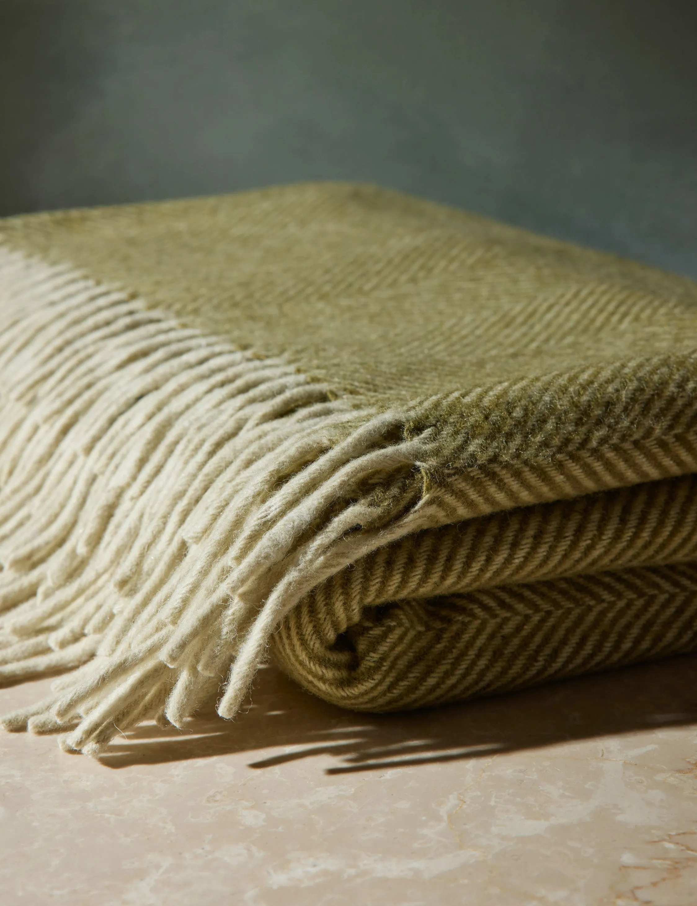 Recycled Wool Throw by Tartan Blanket Co Lulu and Georgia