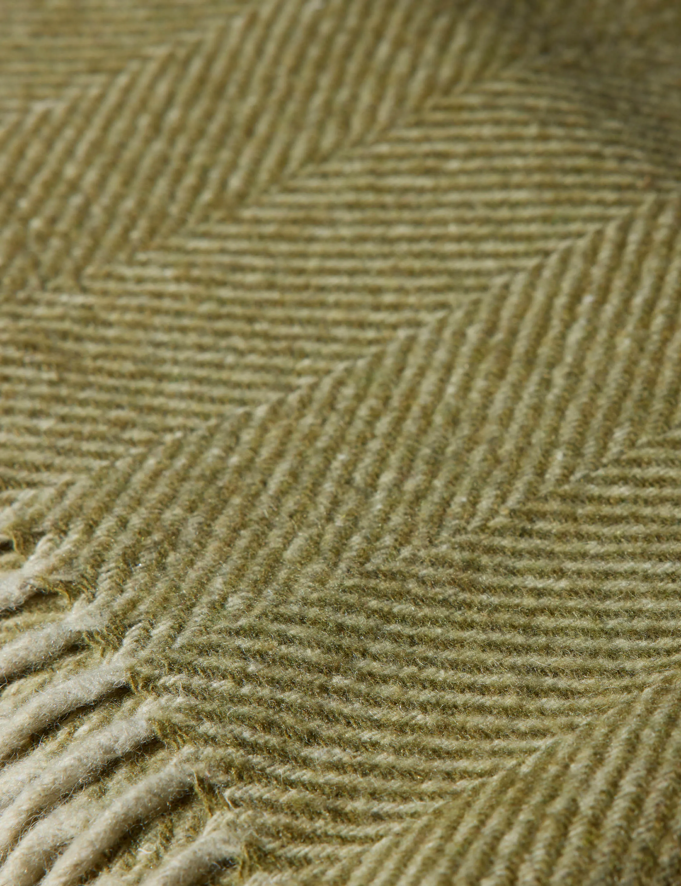 Recycled Wool Throw by Tartan Blanket Co Lulu and Georgia