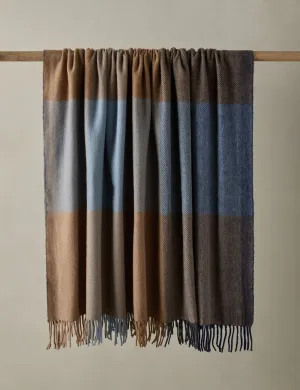 Recycled Wool Throw by Tartan Blanket Co Lulu and Georgia