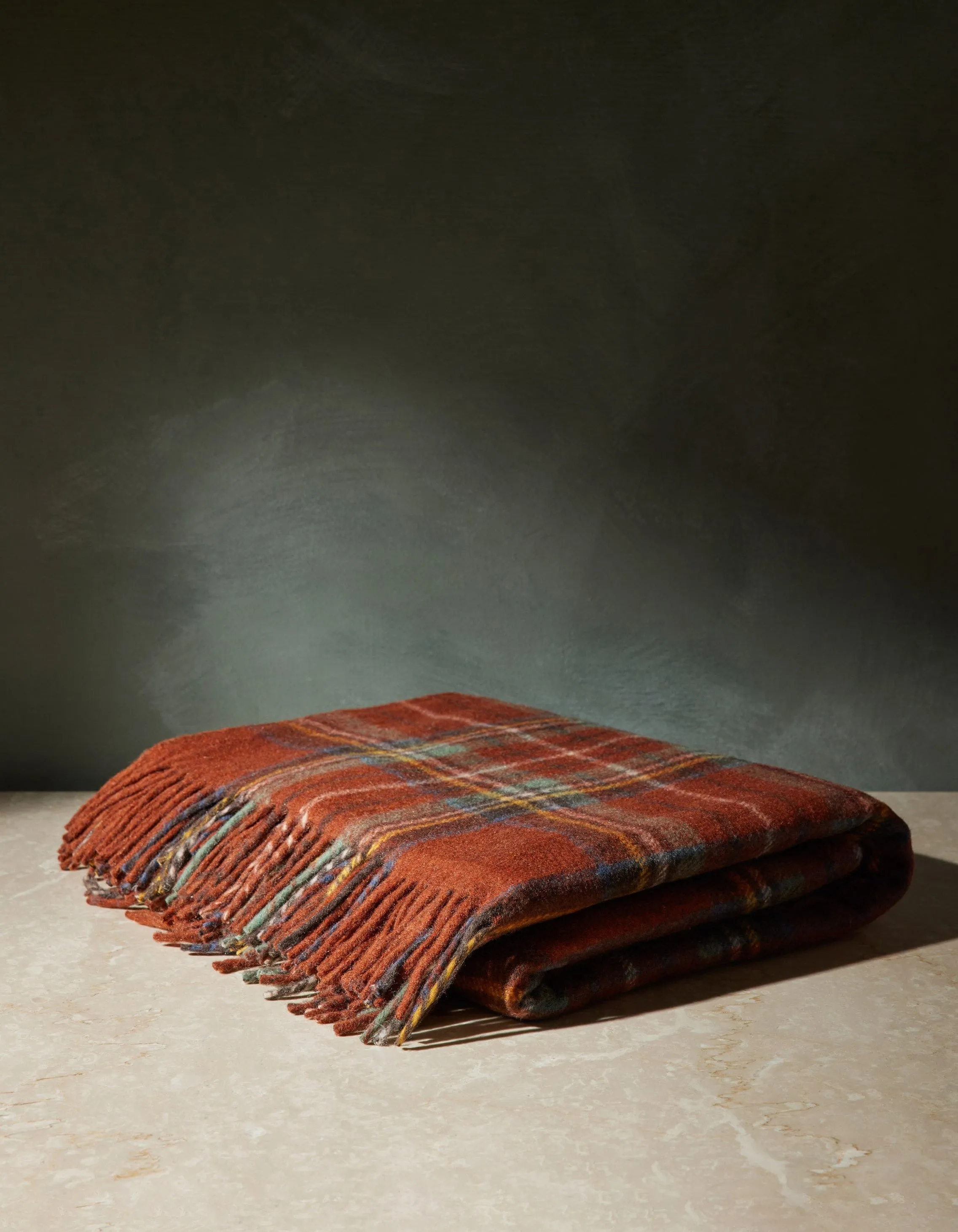 Recycled Wool Throw by Tartan Blanket Co Lulu and Georgia