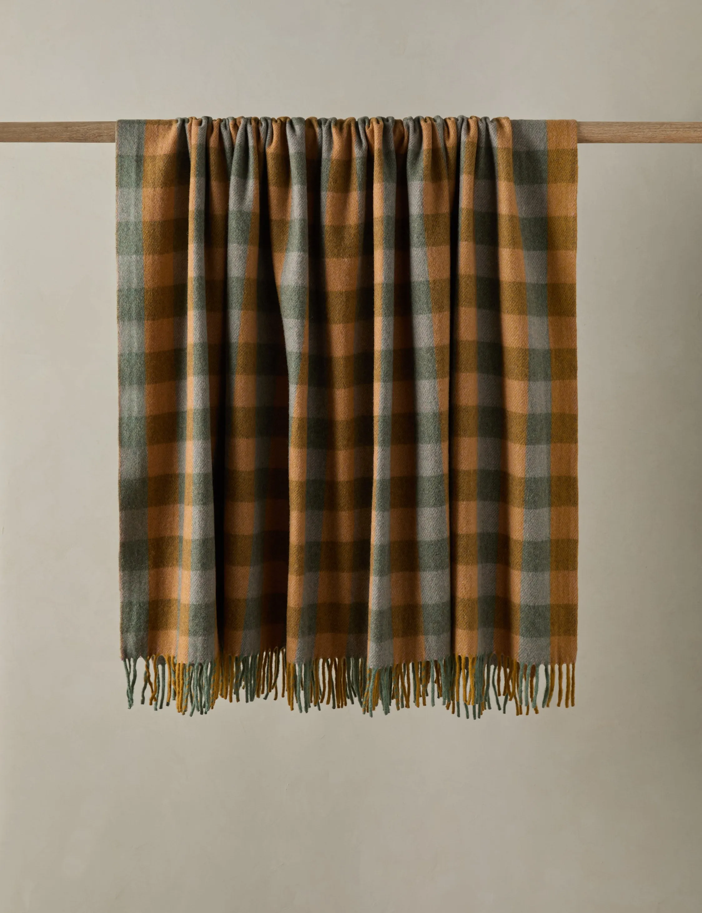Recycled Wool Throw by Tartan Blanket Co Lulu and Georgia