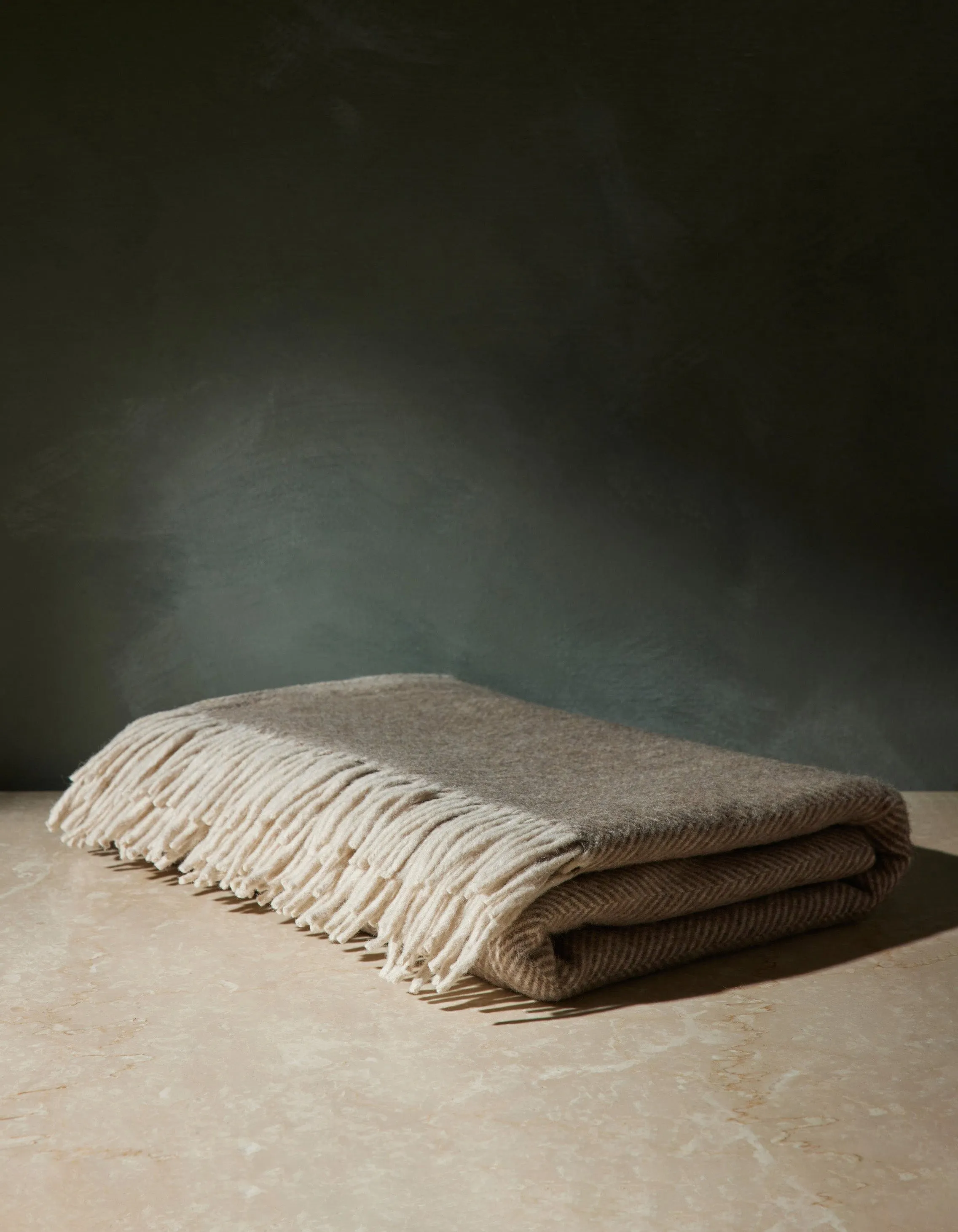 Recycled Wool Throw by Tartan Blanket Co Lulu and Georgia