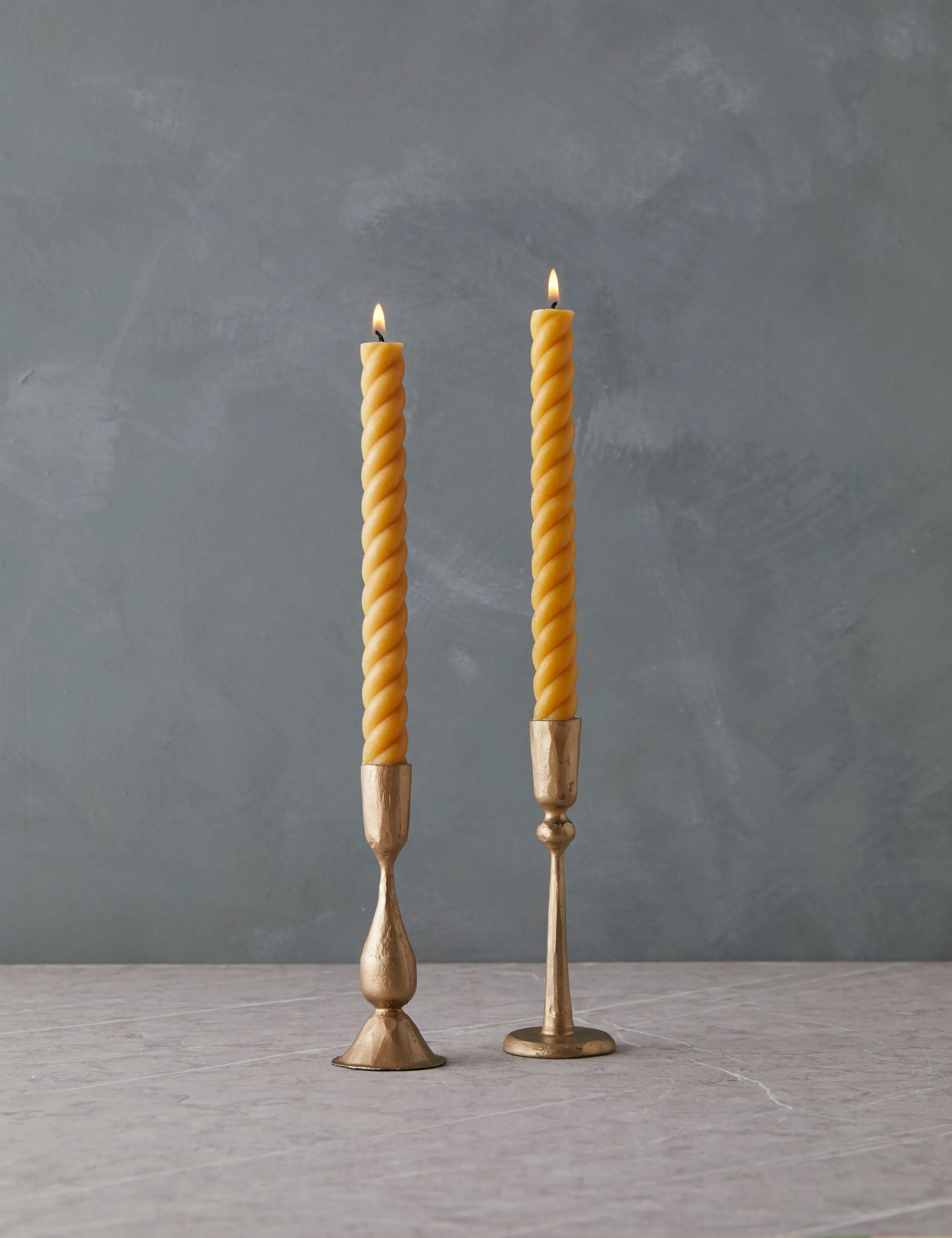 Rope Taper Candles (Set Of 2) by Greentree Home Lulu and Georgia