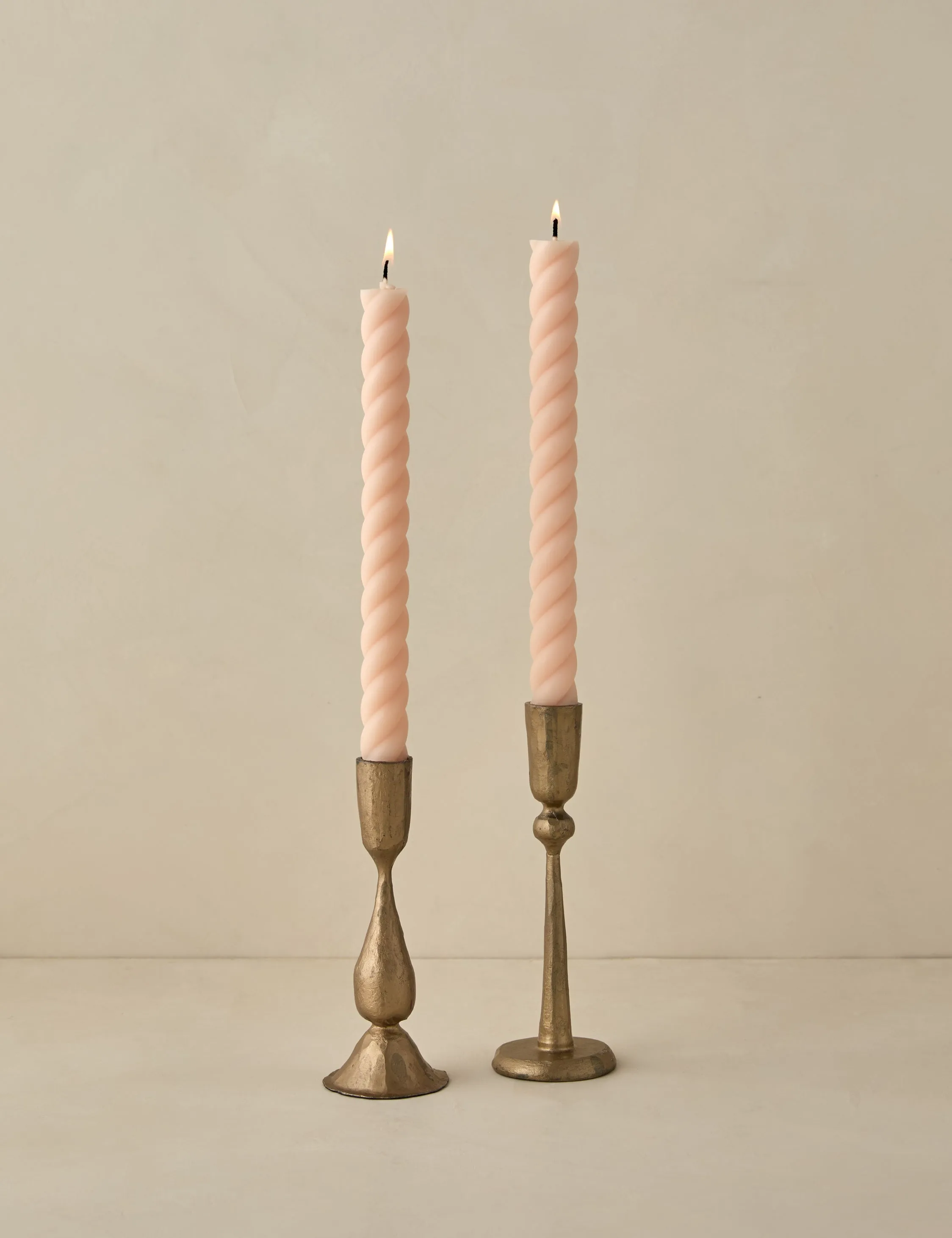 Rope Taper Candles (Set Of 2) by Greentree Home Lulu and Georgia
