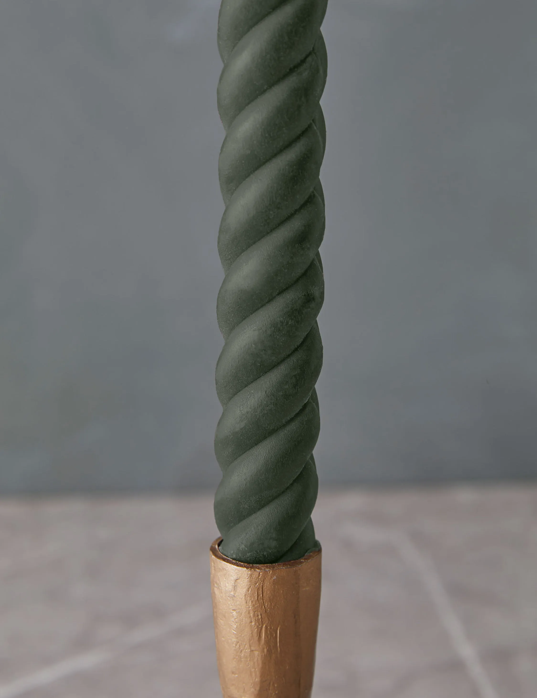 Rope Taper Candles (Set Of 2) by Greentree Home Lulu and Georgia