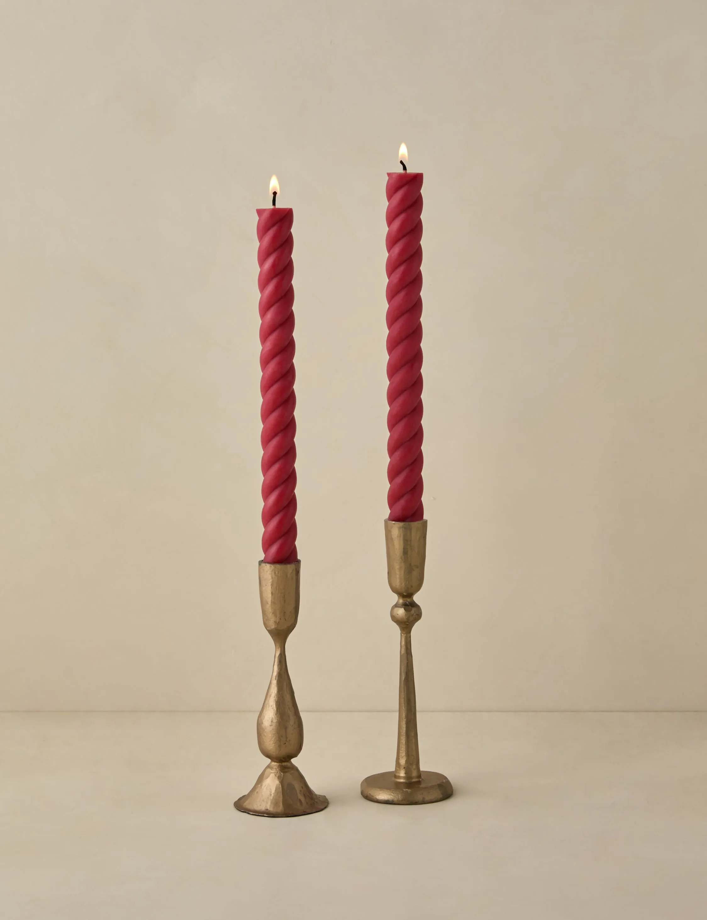 Rope Taper Candles (Set Of 2) by Greentree Home Lulu and Georgia