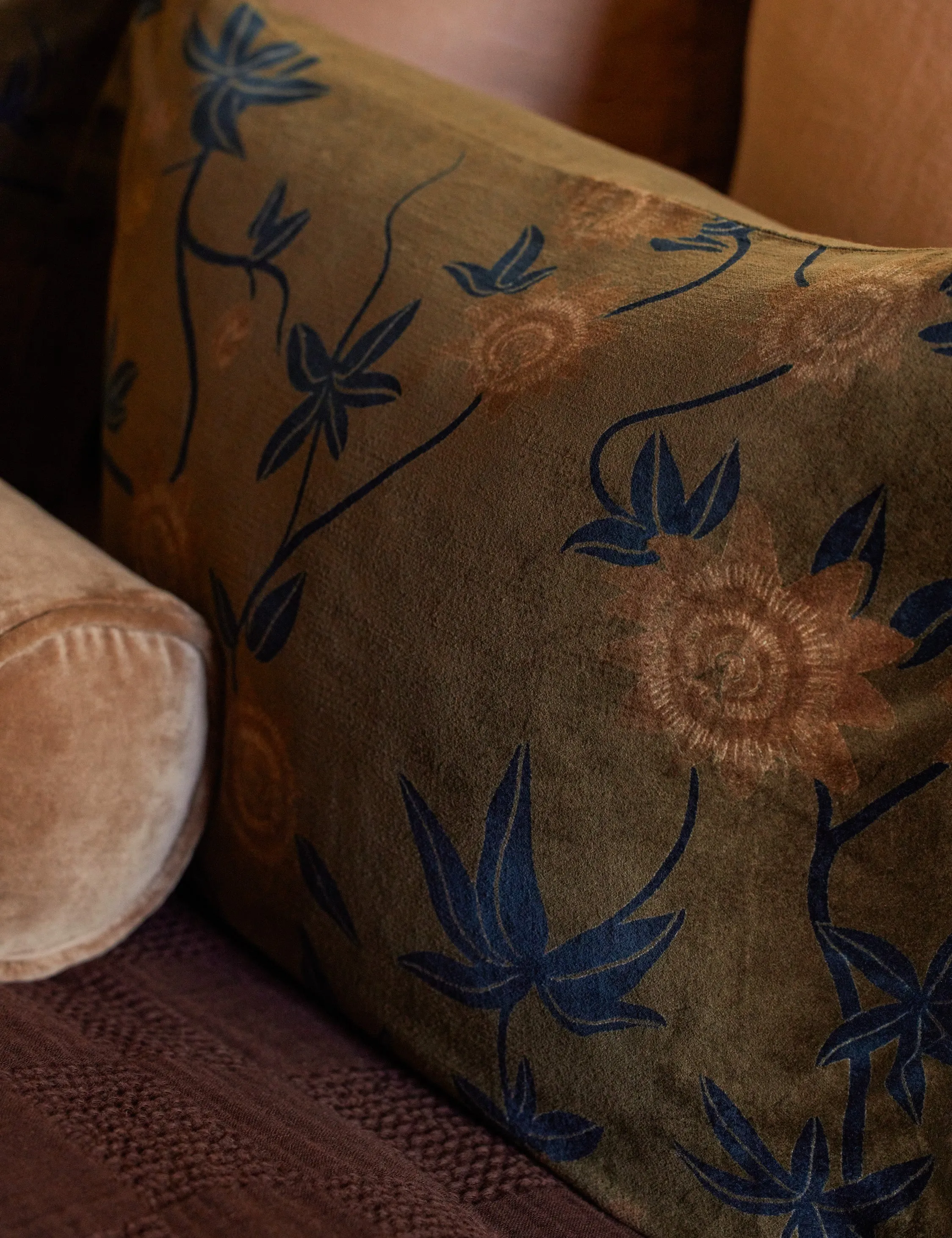 Royce Velvet Pillow Lulu and Georgia